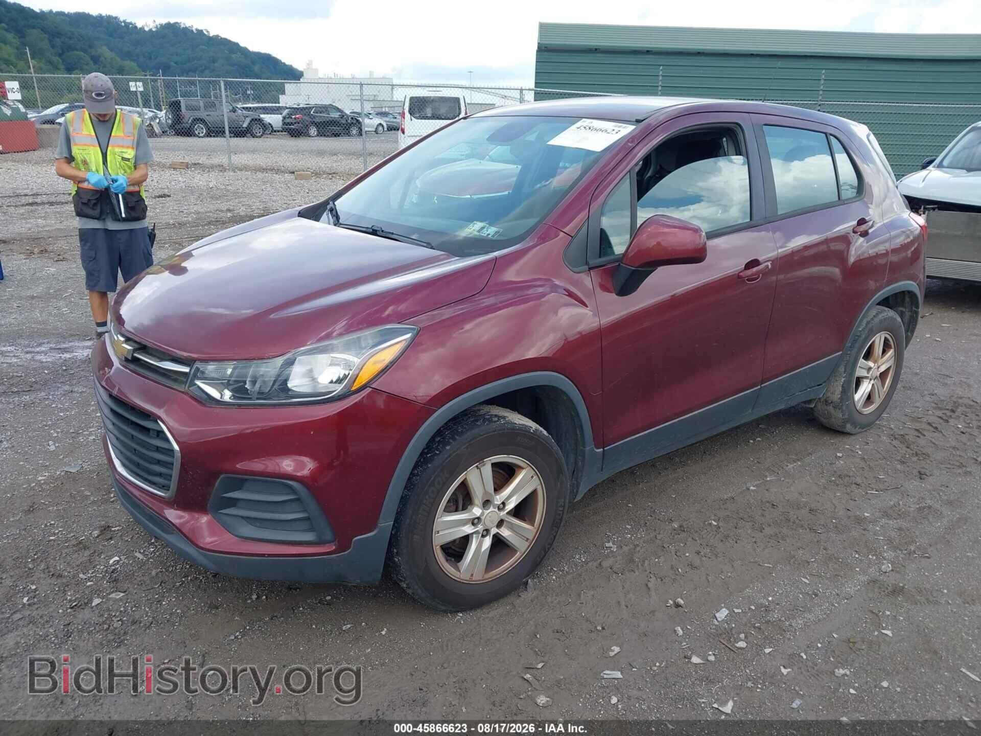 2017 CHEVROLET TRAX - VIN: 3GNCJNSB3HL275048 - Фото 2