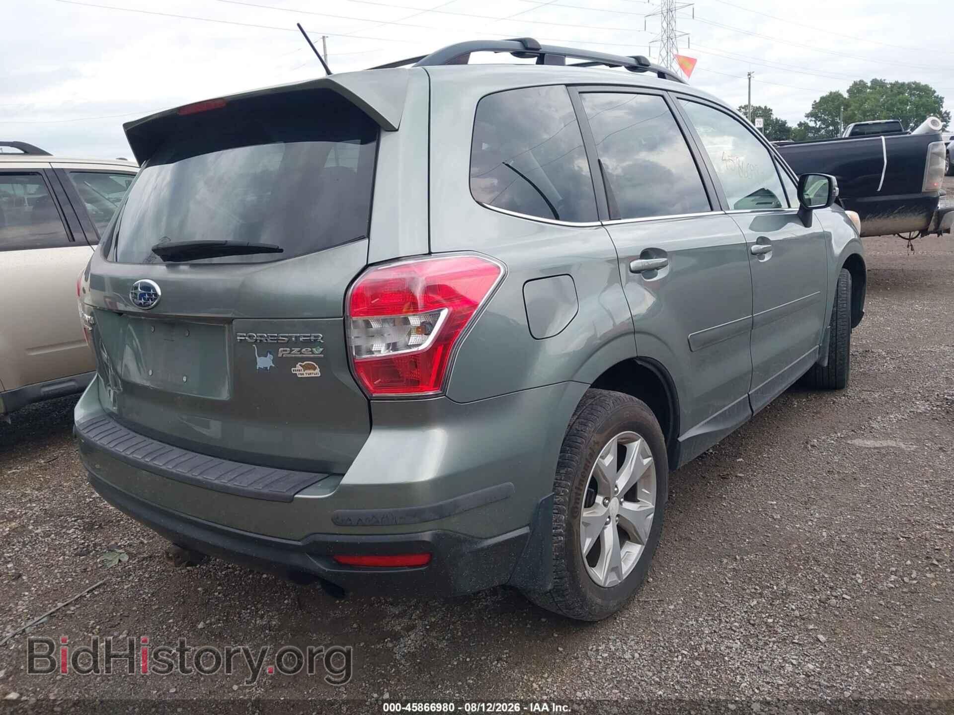 2014 SUBARU FORESTER - VIN: JF2SJAMC0EH499733 - Фото 4