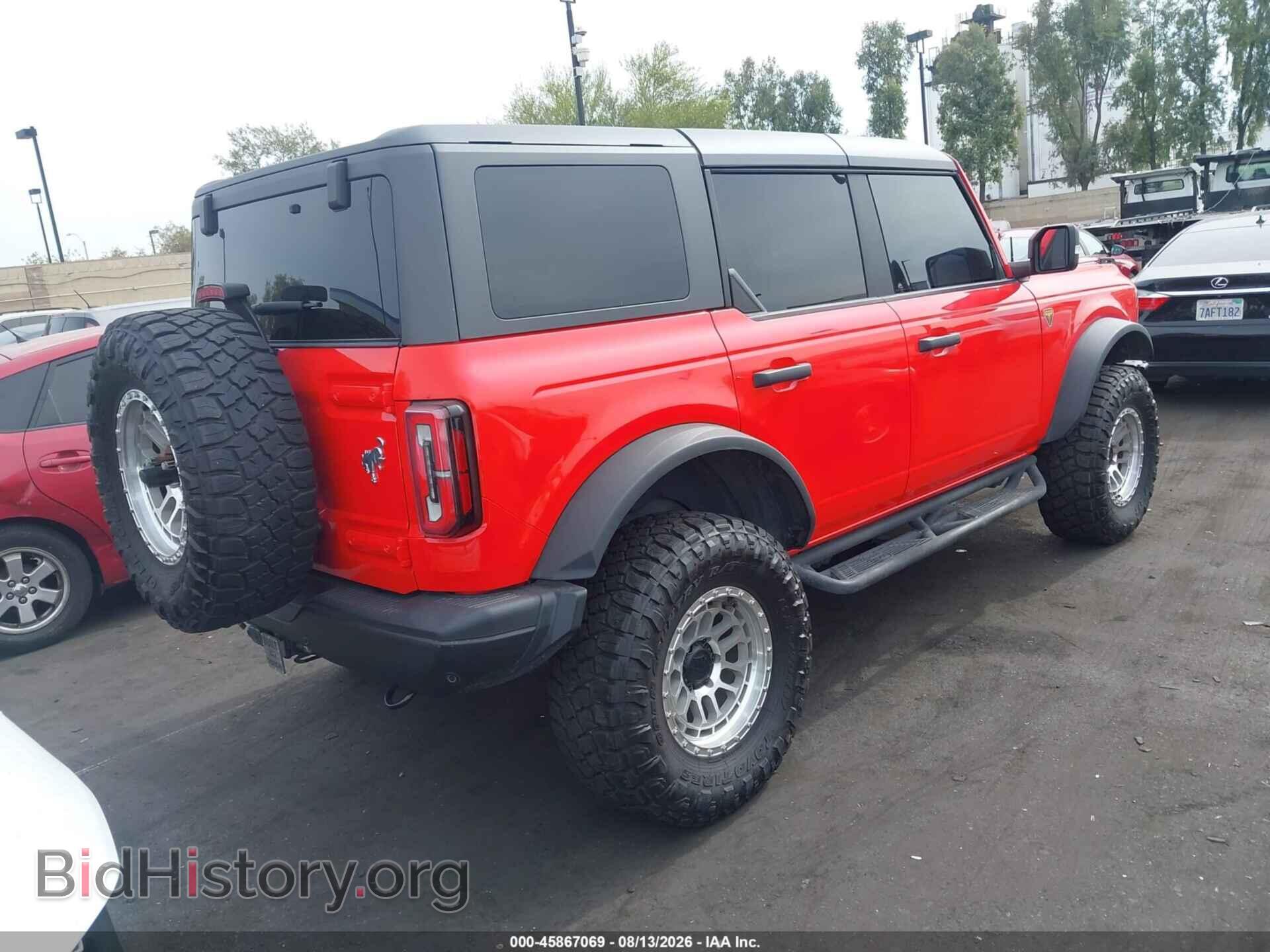 2023 FORD BRONCO - VIN: 1FMEE5DP3PLA90941 - Фото 4