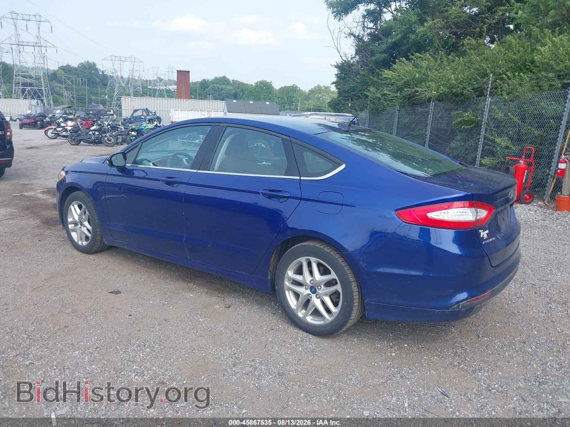 2013 FORD FUSION - VIN: 3FA6P0H7XDR149406 - Photo 3