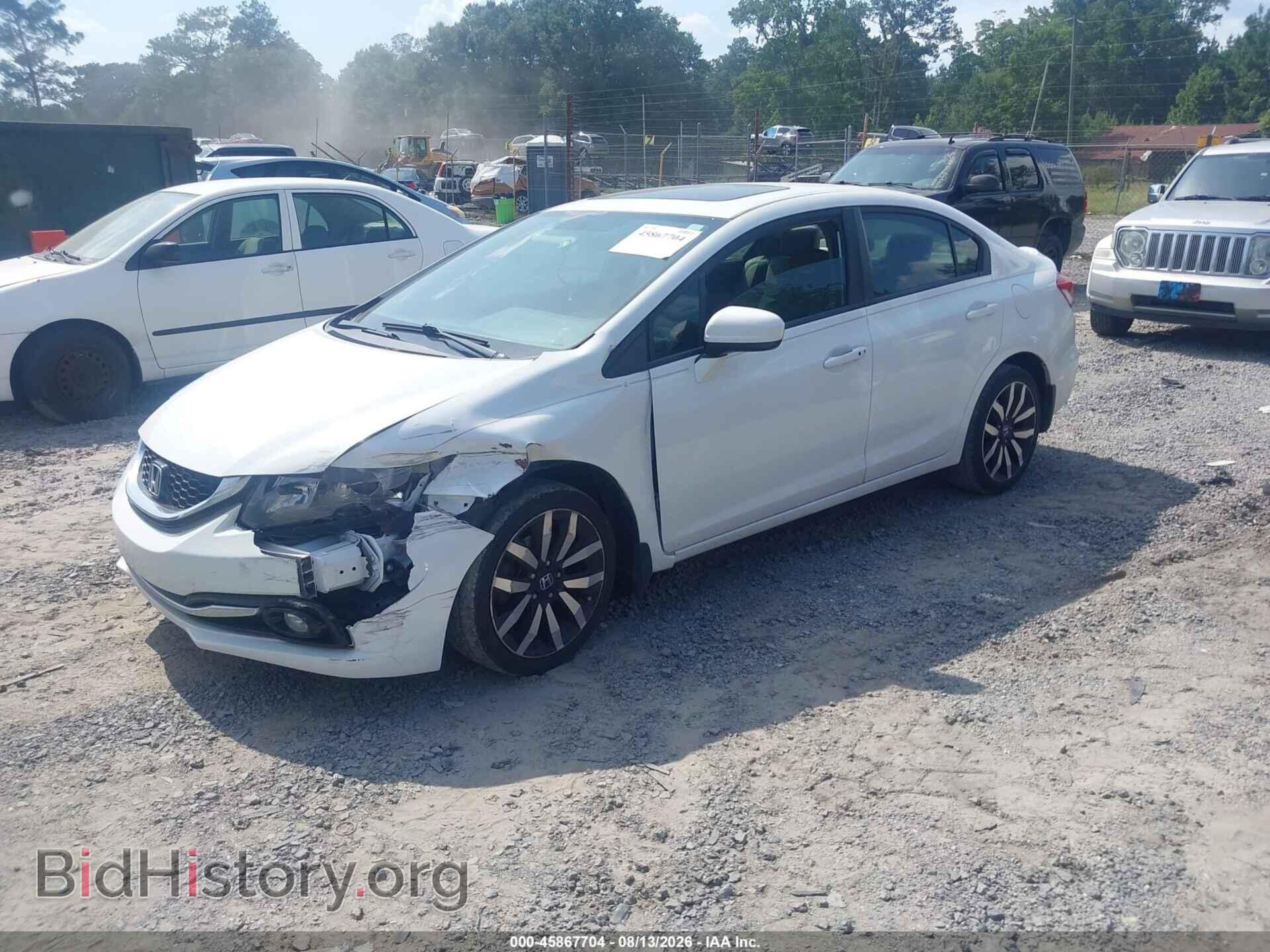 2015 HONDA CIVIC - VIN: 19XFB2F91FE067809 - Фото 2