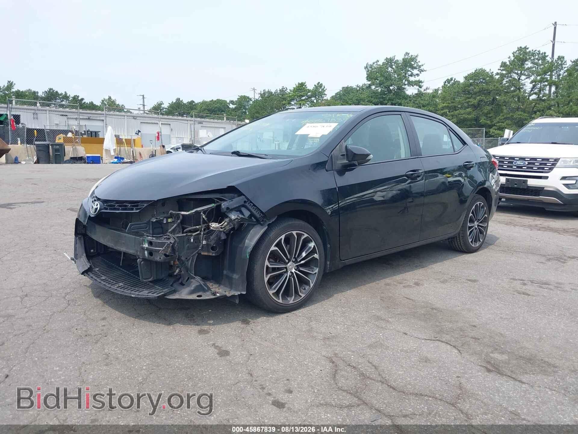2014 TOYOTA COROLLA - VIN: 2T1BURHE9EC011108 - Фото 2