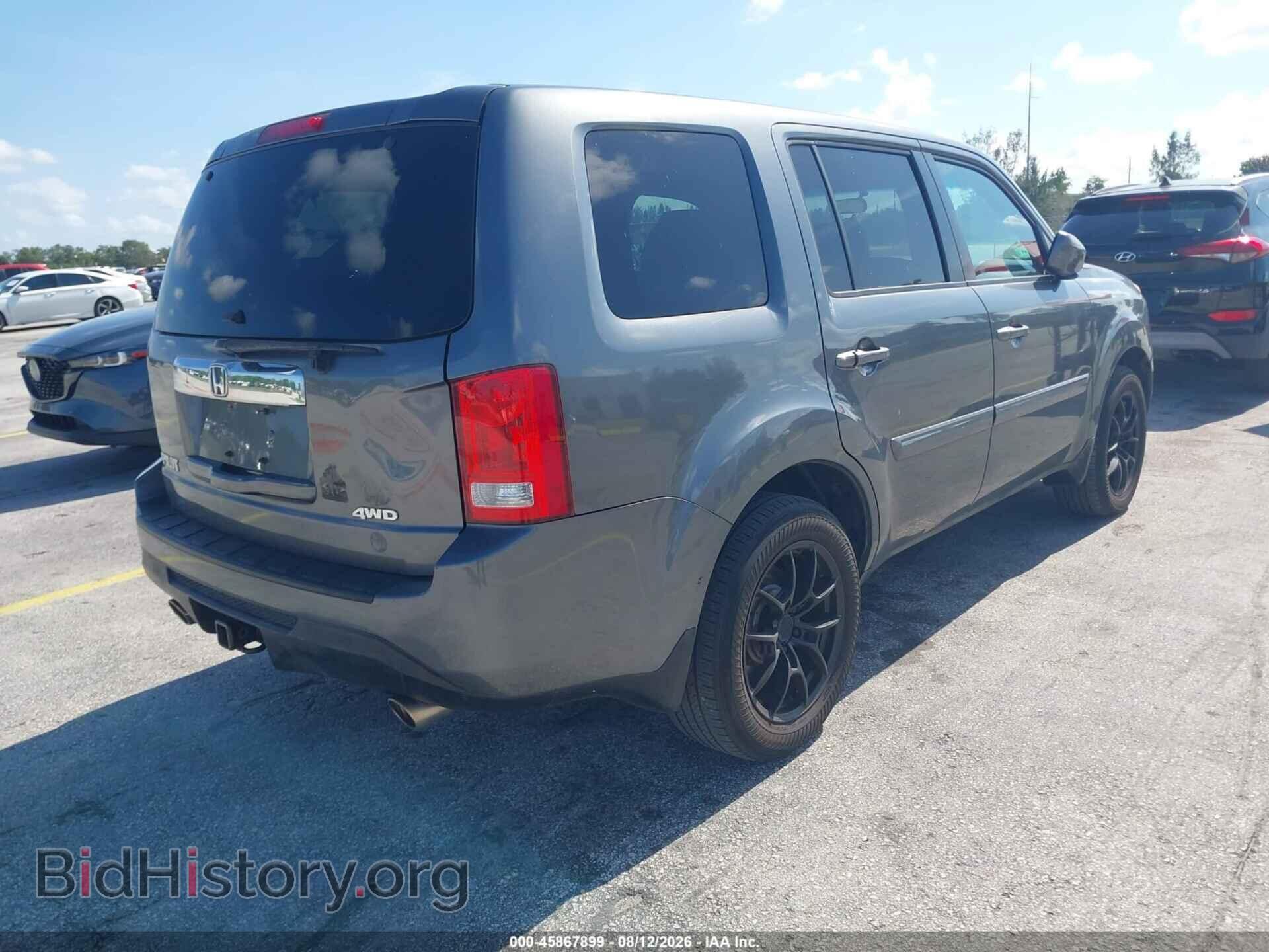 2012 HONDA PILOT - VIN: 5FNYF4H41CB050184 - Photo 4