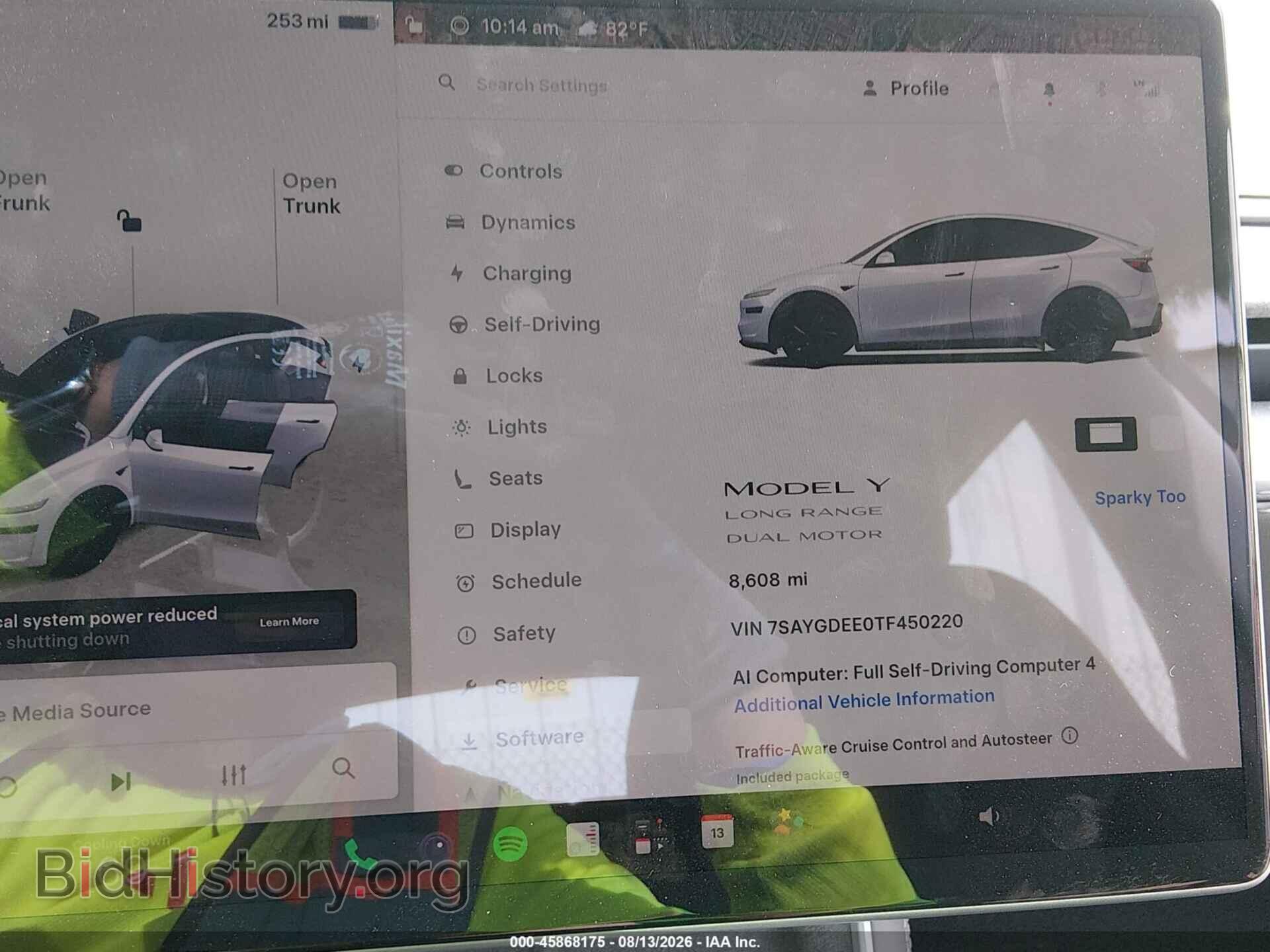 2026 TESLA MODEL Y - VIN: 7SAYGDEE0TF450220 - Photo 7