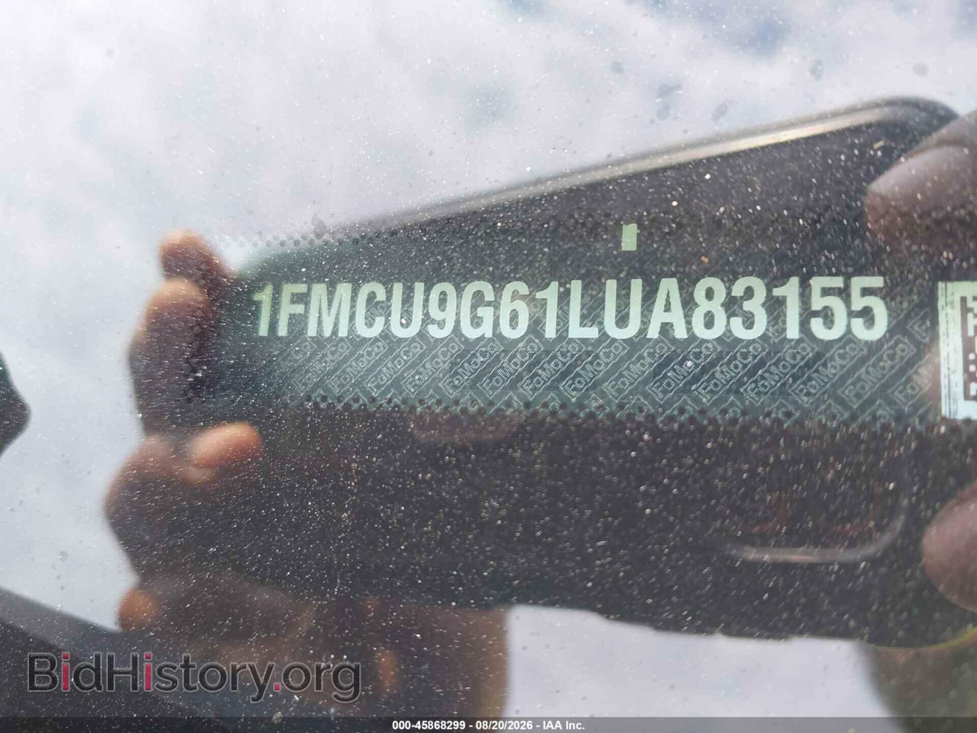 2020 FORD ESCAPE - VIN: 1FMCU9G61LUA83155 - Photo 9