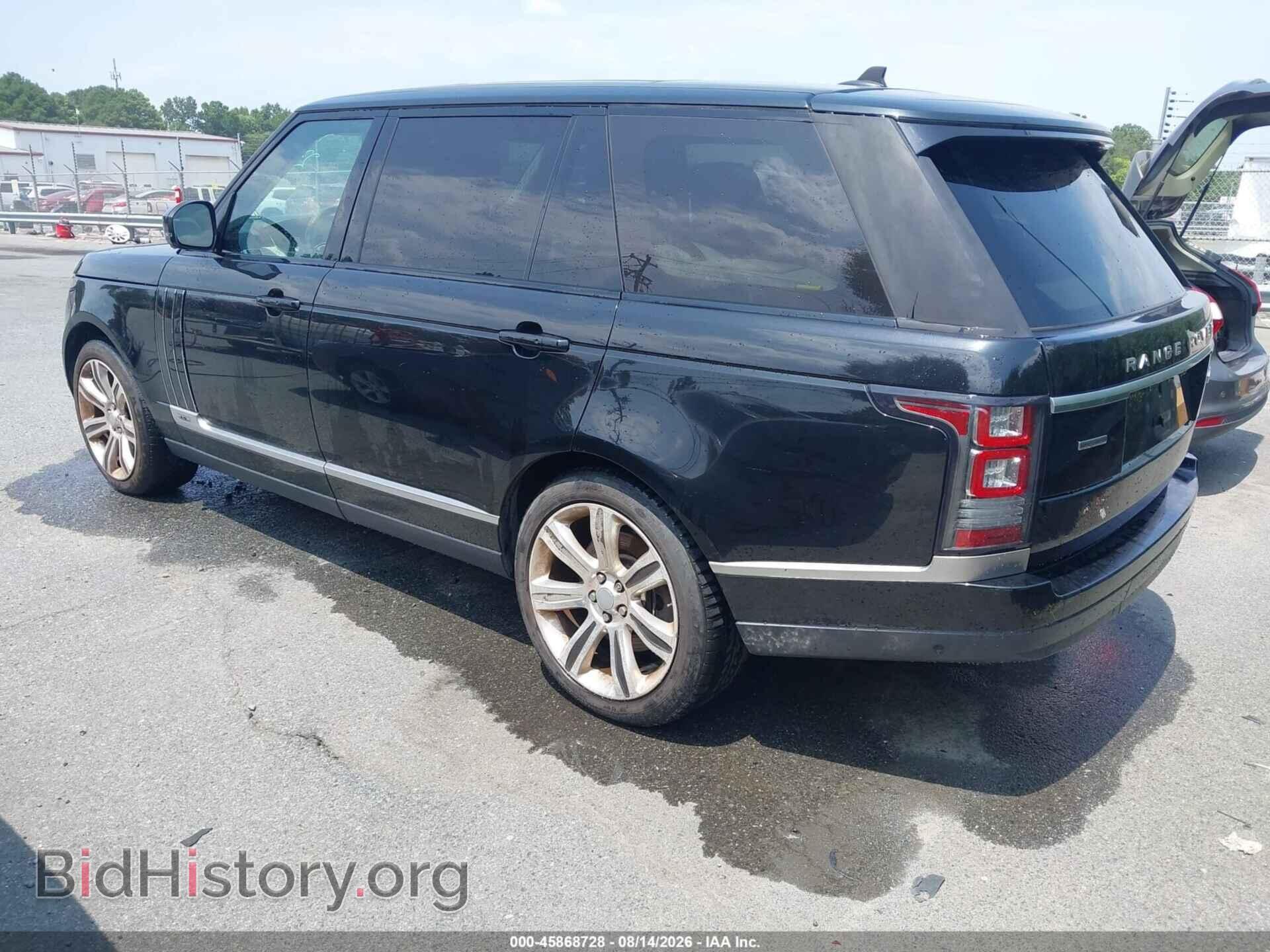 2015 LAND ROVER RANGE ROVER - VIN: SALGS3TF8FA239303 - Фото 3