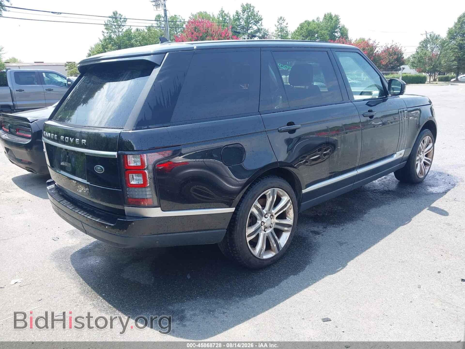 2015 LAND ROVER RANGE ROVER - VIN: SALGS3TF8FA239303 - Фото 4