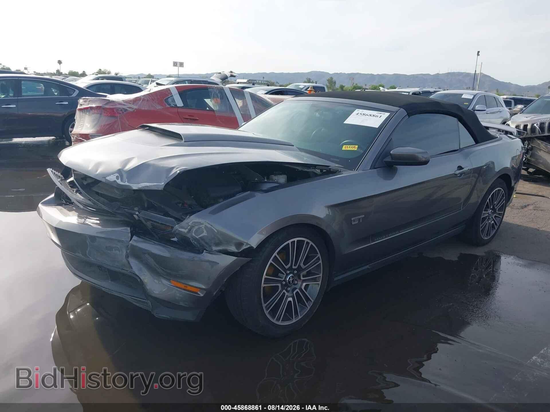 2010 FORD MUSTANG - VIN: 1ZVBP8FH0A5119829 - Фото 2