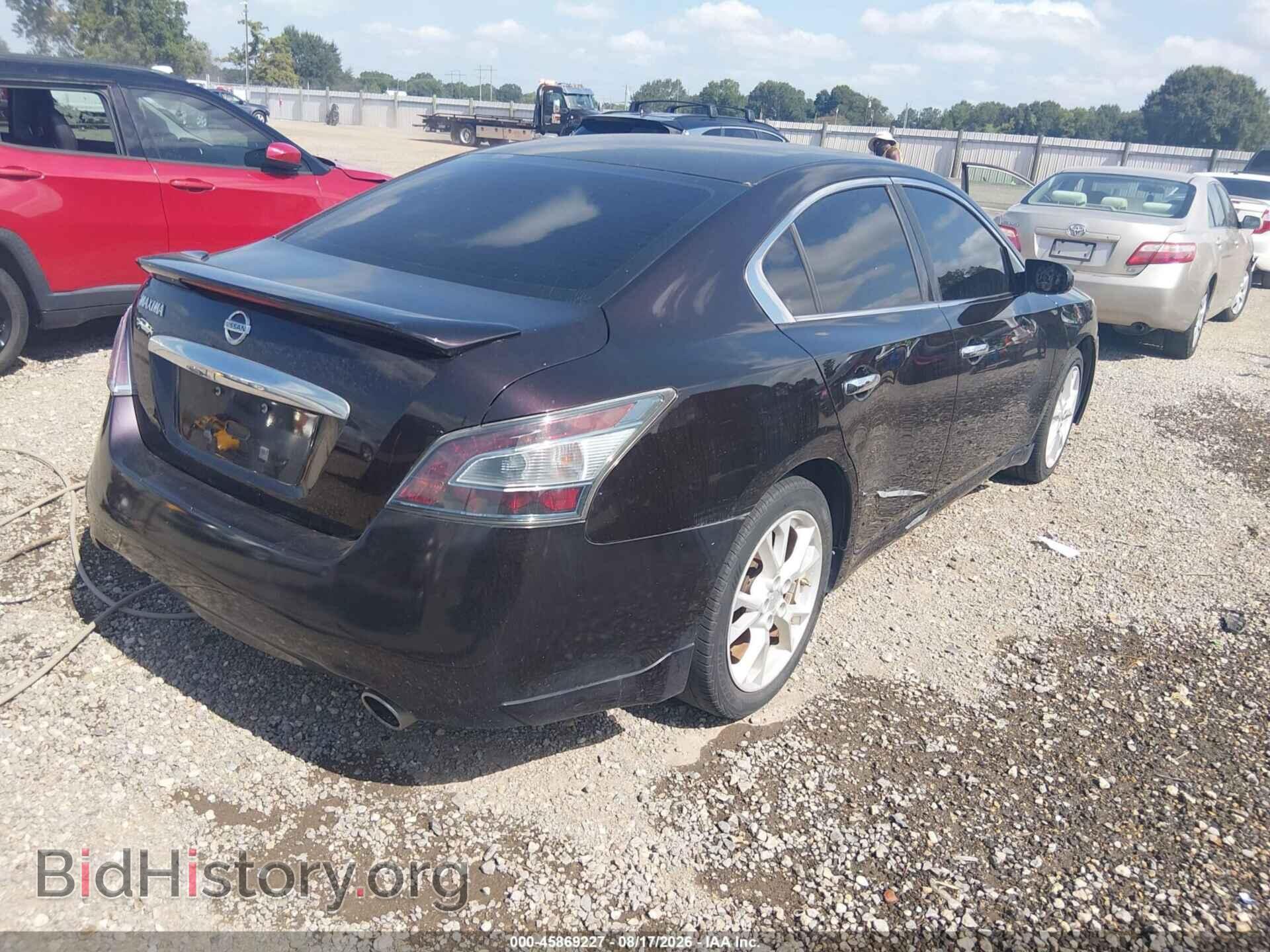 2013 NISSAN MAXIMA - VIN: 1N4AA5AP5DC807683 - Фото 4