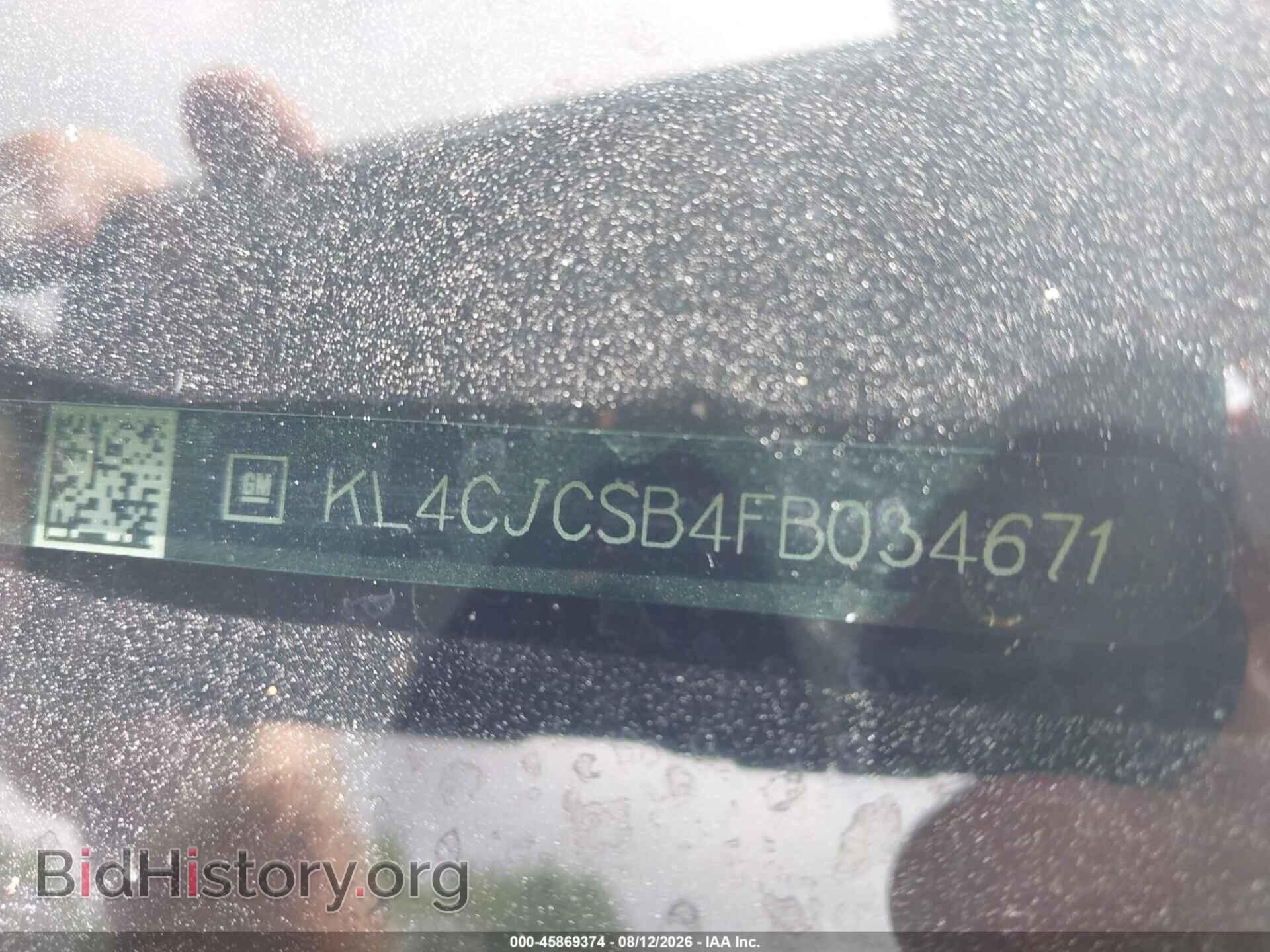 2015 BUICK ENCORE - VIN: KL4CJCSB4FB034671 - Photo 9