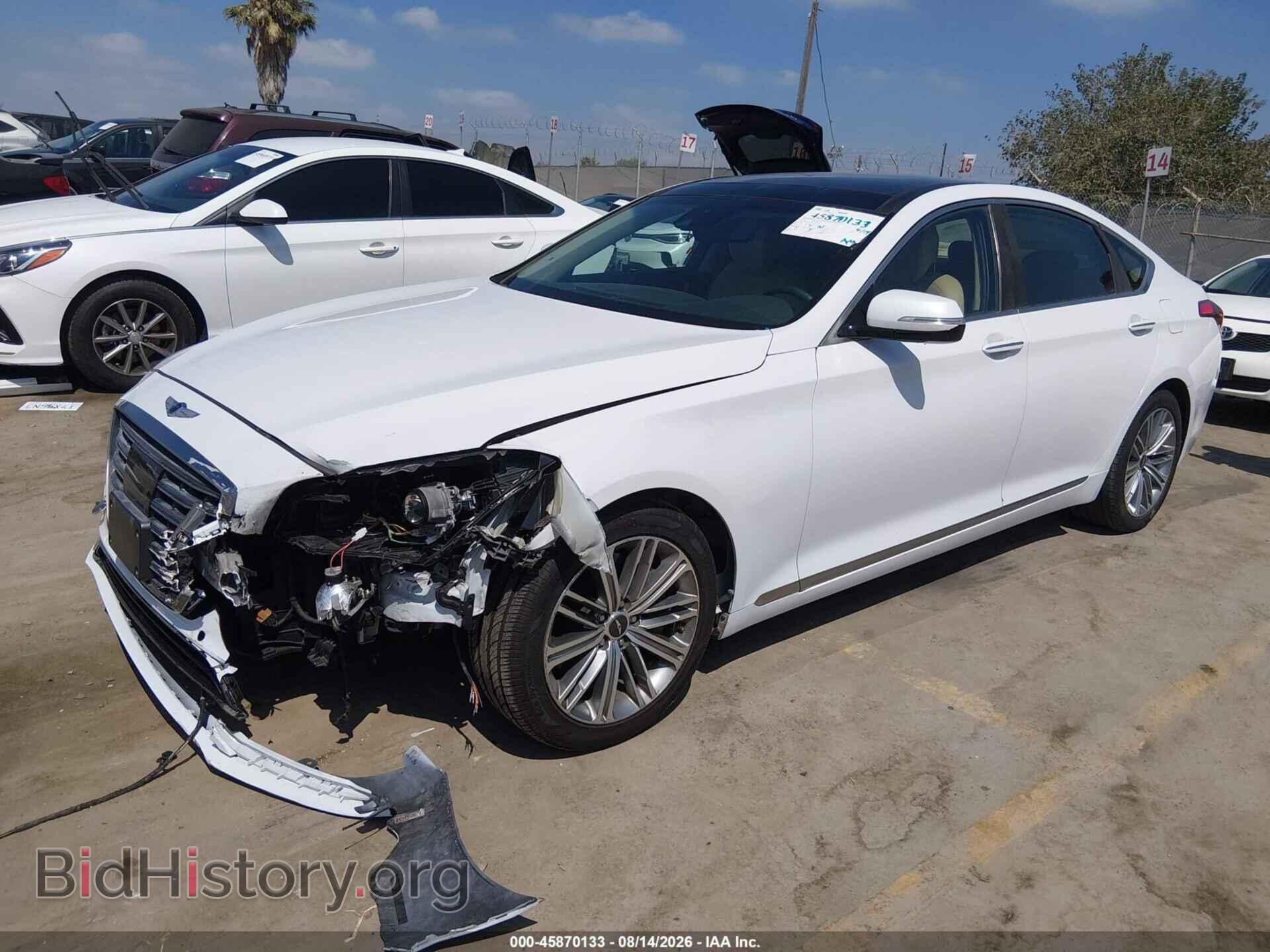 2018 GENESIS G80 - VIN: KMHGN4JE1JU238785 - Photo 2