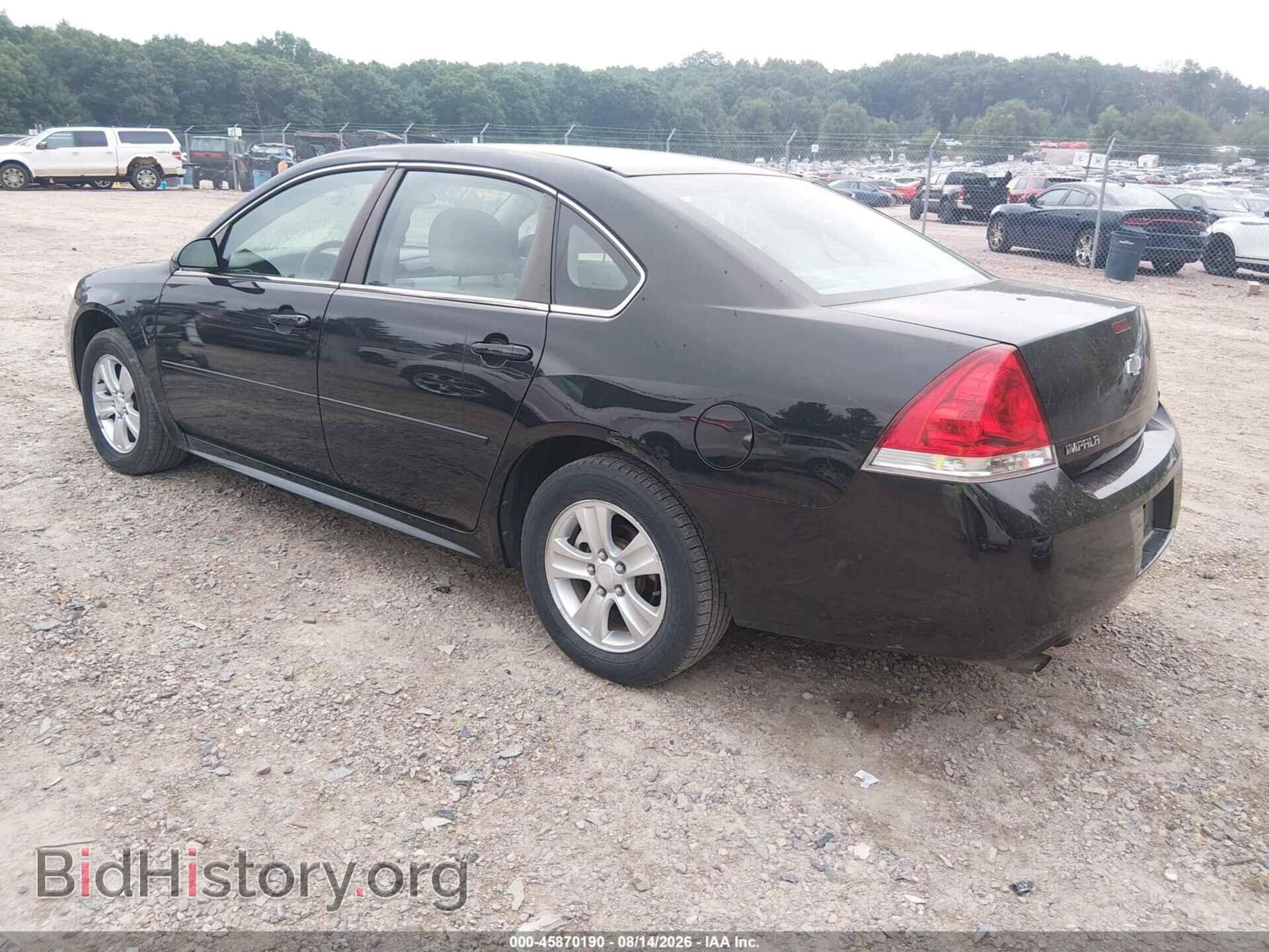 2012 CHEVROLET IMPALA - VIN: 2G1WF5E33C1264811 - Фото 3