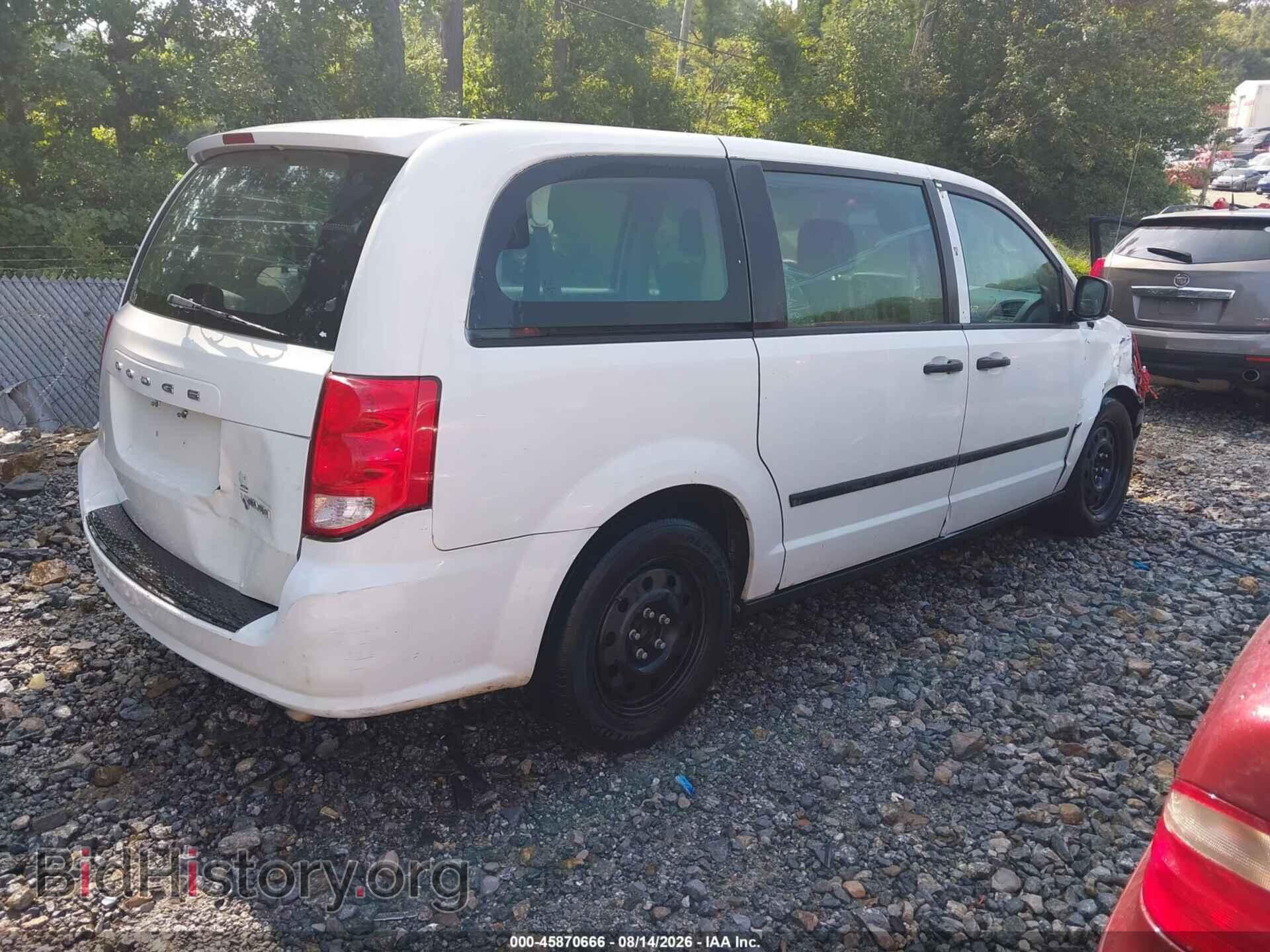 2013 DODGE GRAND CARAVAN - VIN: 2C4RDGBG8DR814410 - Фото 4