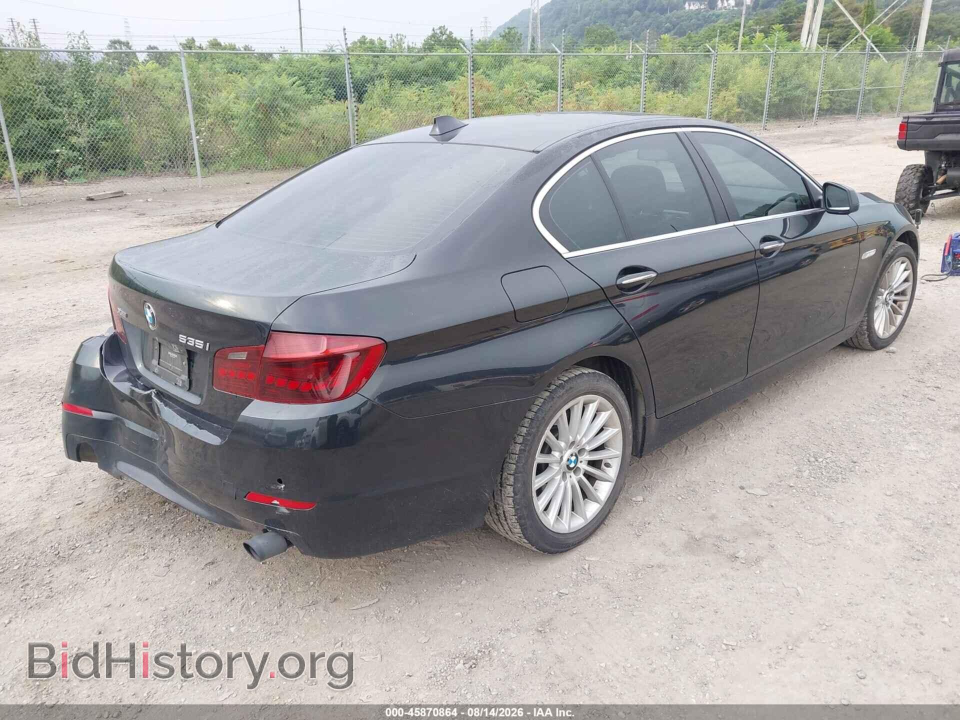 2013 BMW 535I - VIN: WBAFU7C55DDU72768 - Фото 4