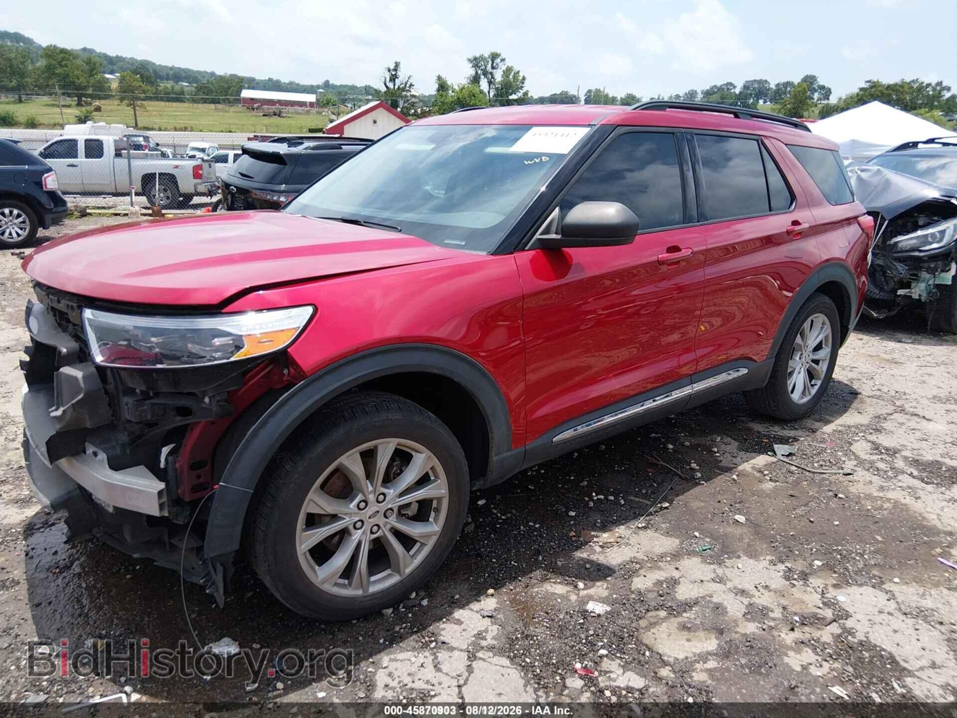 2020 FORD EXPLORER - VIN: 1FMSK7DH3LGA38647 - Фото 2