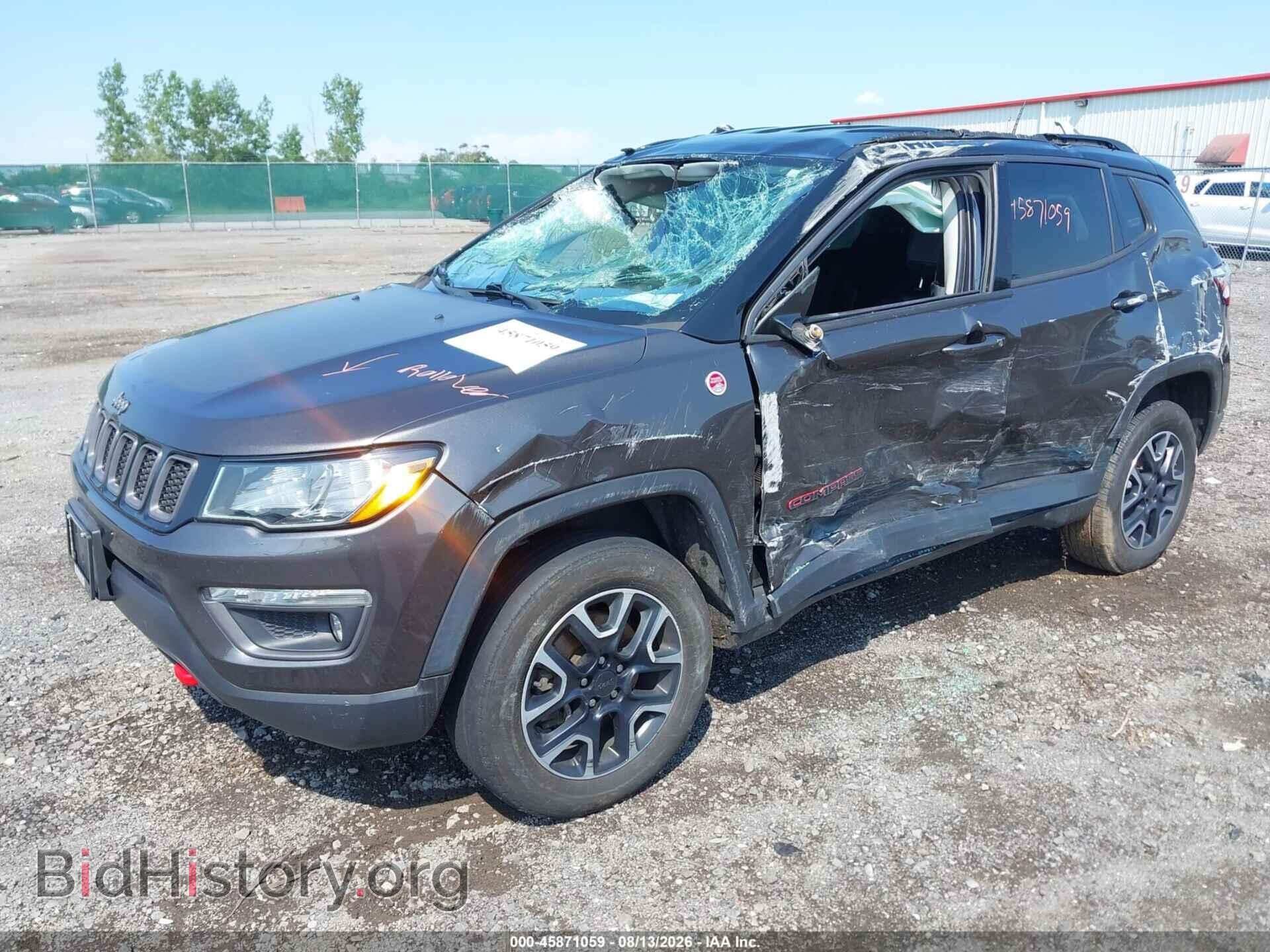 2019 JEEP COMPASS - VIN: 3C4NJDDB4KT619454 - Фото 2