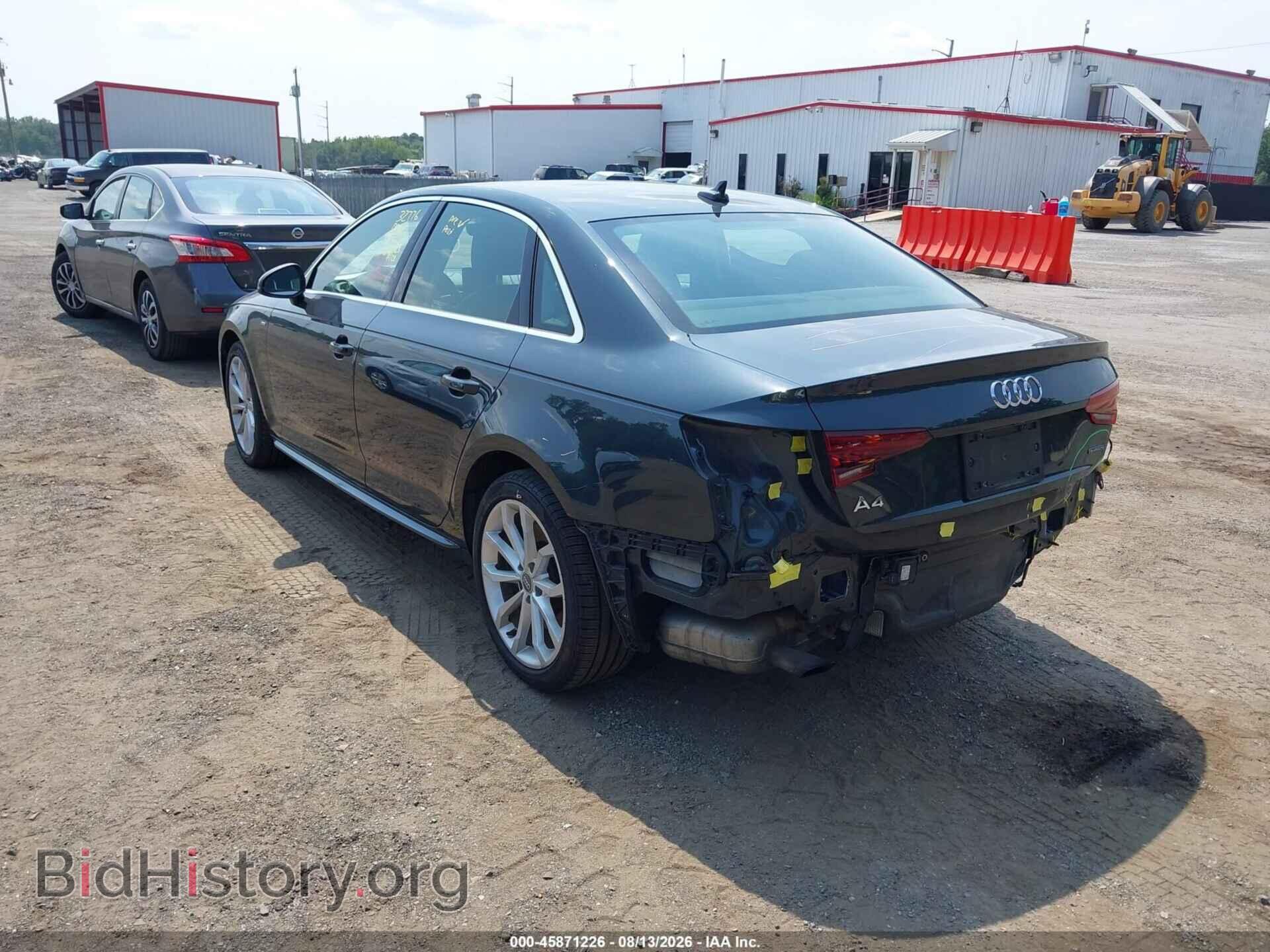 2019 AUDI A4 - VIN: WAUDNAF45KA003036 - Фото 3