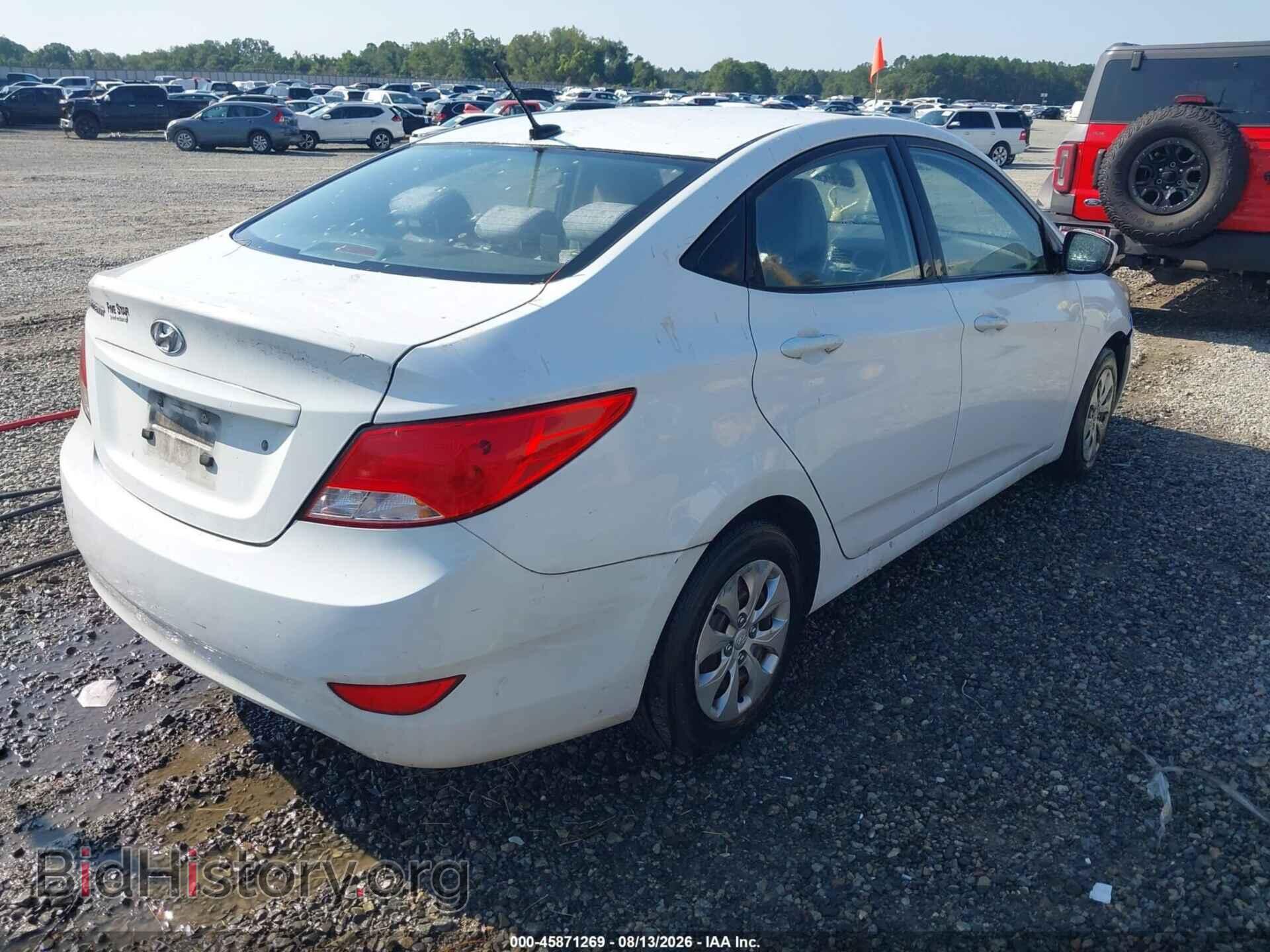 2016 HYUNDAI ACCENT - VIN: KMHCT4AE2GU003065 - Photo 4