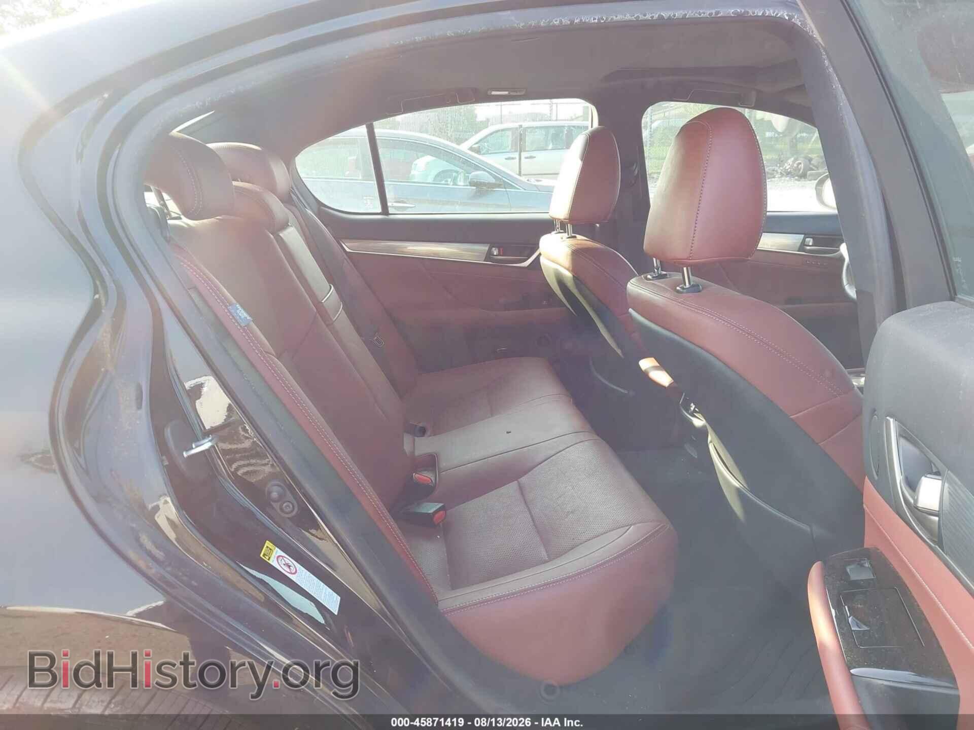 2014 LEXUS GS 350 - VIN: JTHCE1BL4E5020644 - Photo 8
