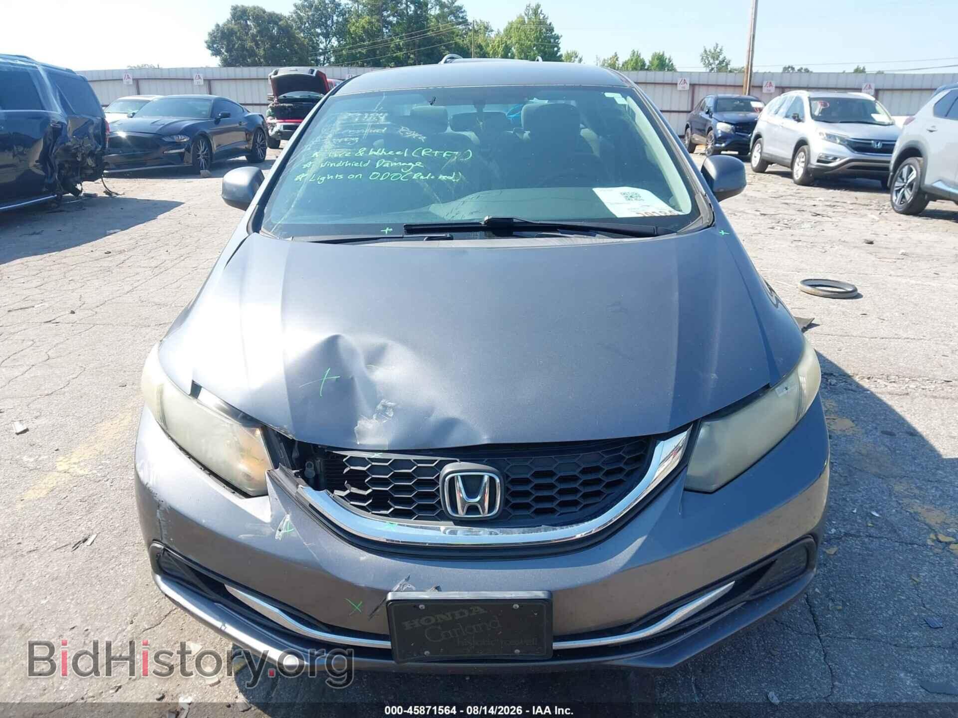 2013 HONDA CIVIC - VIN: 19XFB2F57DE025686 - Фото 12