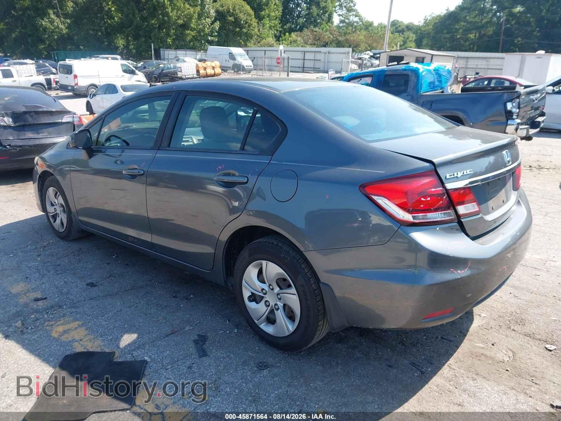 2013 HONDA CIVIC - VIN: 19XFB2F57DE025686 - Фото 3