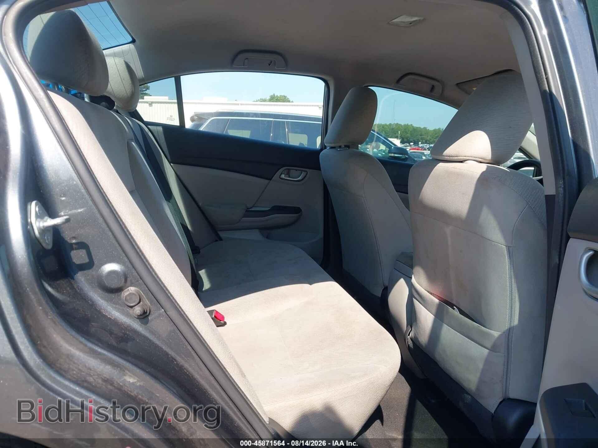 2013 HONDA CIVIC - VIN: 19XFB2F57DE025686 - Фото 8