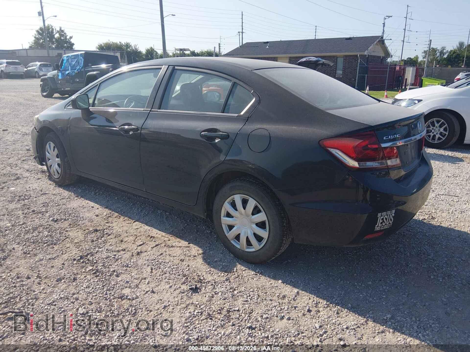 2014 HONDA CIVIC - VIN: 19XFB2F54EE077472 - Фото 3