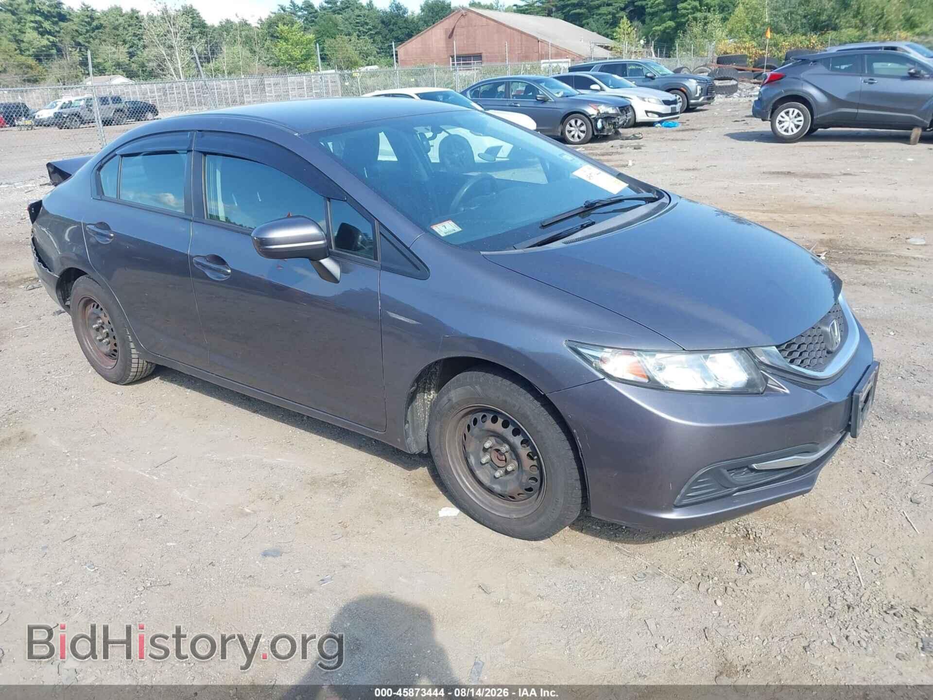 Фотография 2HGFB2F55EH546784 - HONDA CIVIC 2014