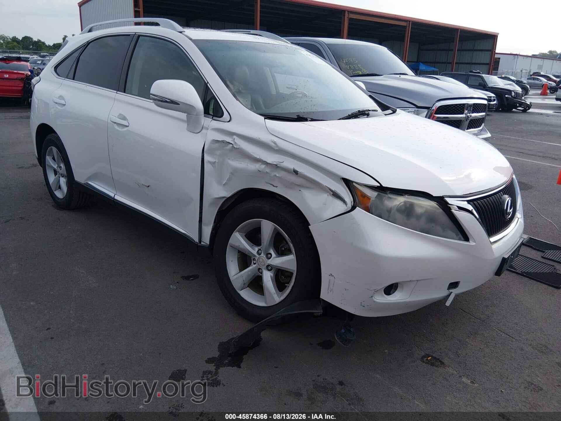 Фотография 2T2BK1BA4CC134188 - LEXUS RX 350 2012