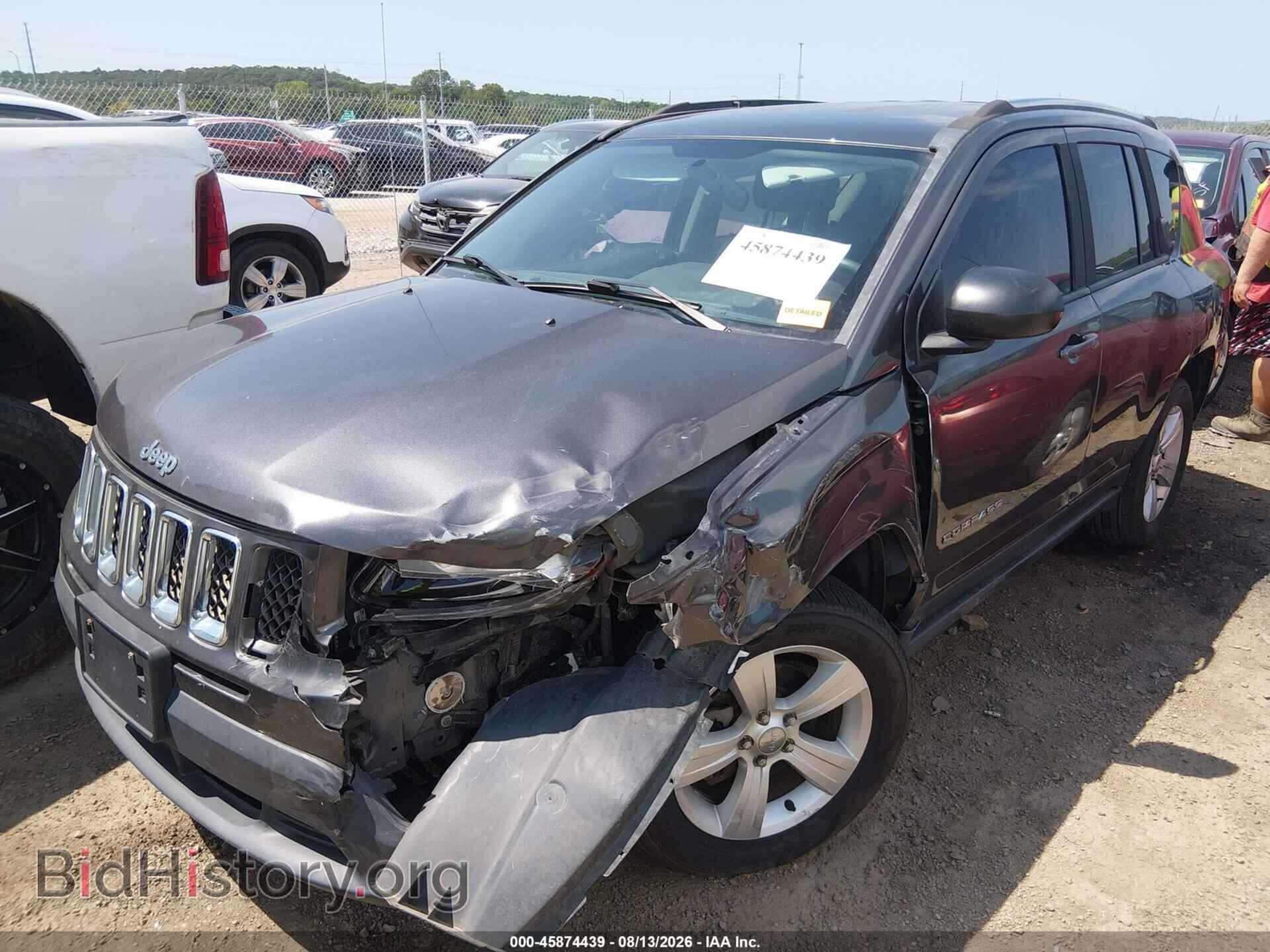 2015 JEEP COMPASS - VIN: 1C4NJDBB2FD225708 - Фото 2
