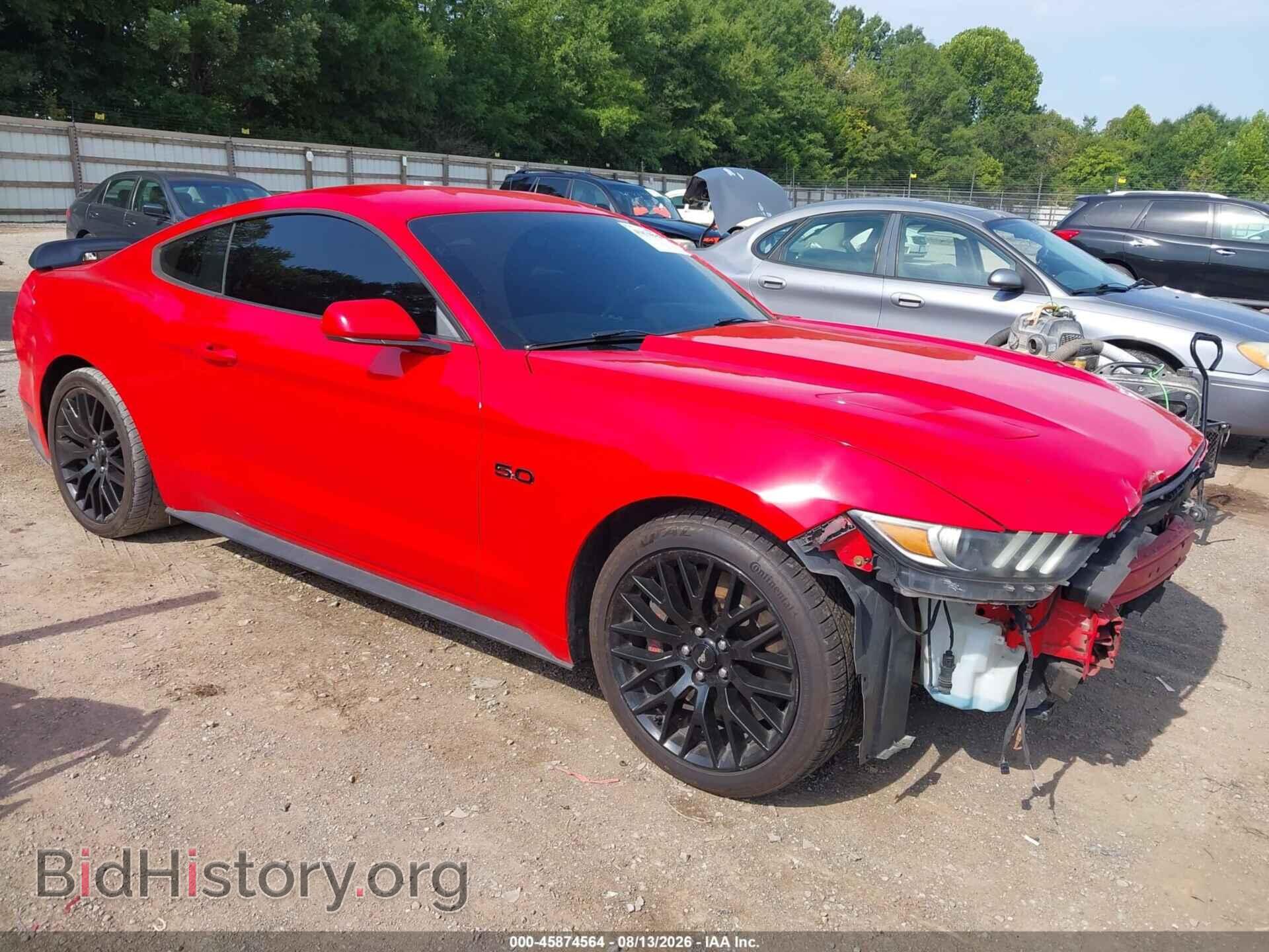 Фотография 1FA6P8CF7G5326899 - FORD MUSTANG 2016