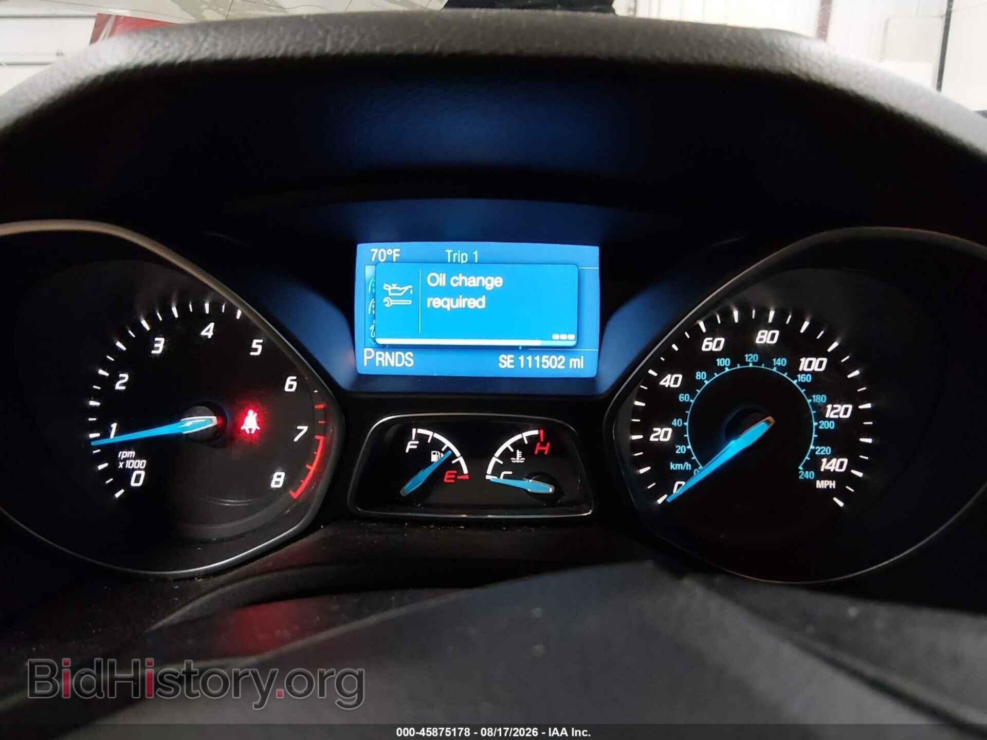 2014 FORD FOCUS - VIN: 1FADP3F25EL194981 - Фото 7