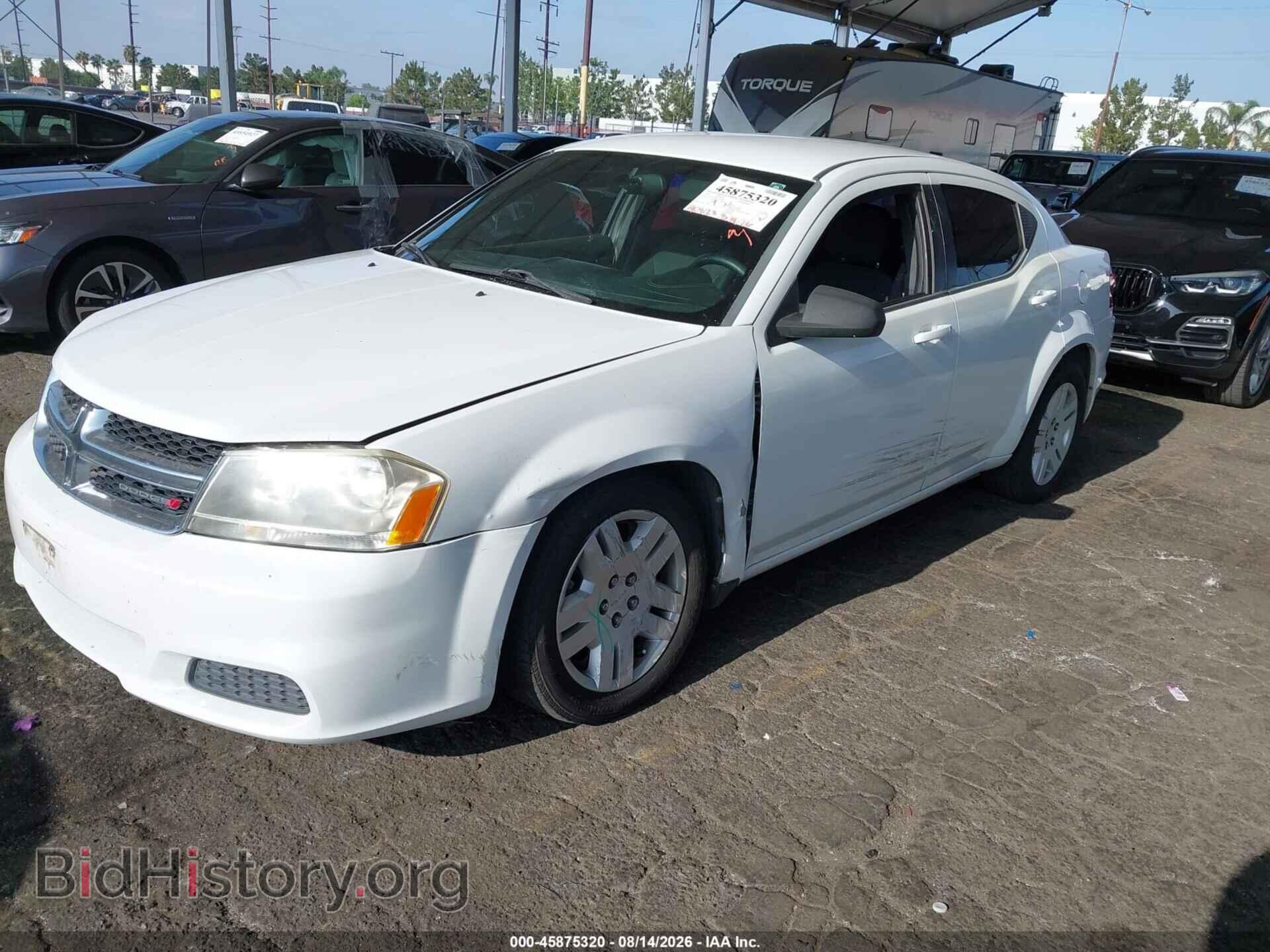2012 DODGE AVENGER - VIN: 1C3CDZAB9CN214020 - Фото 2