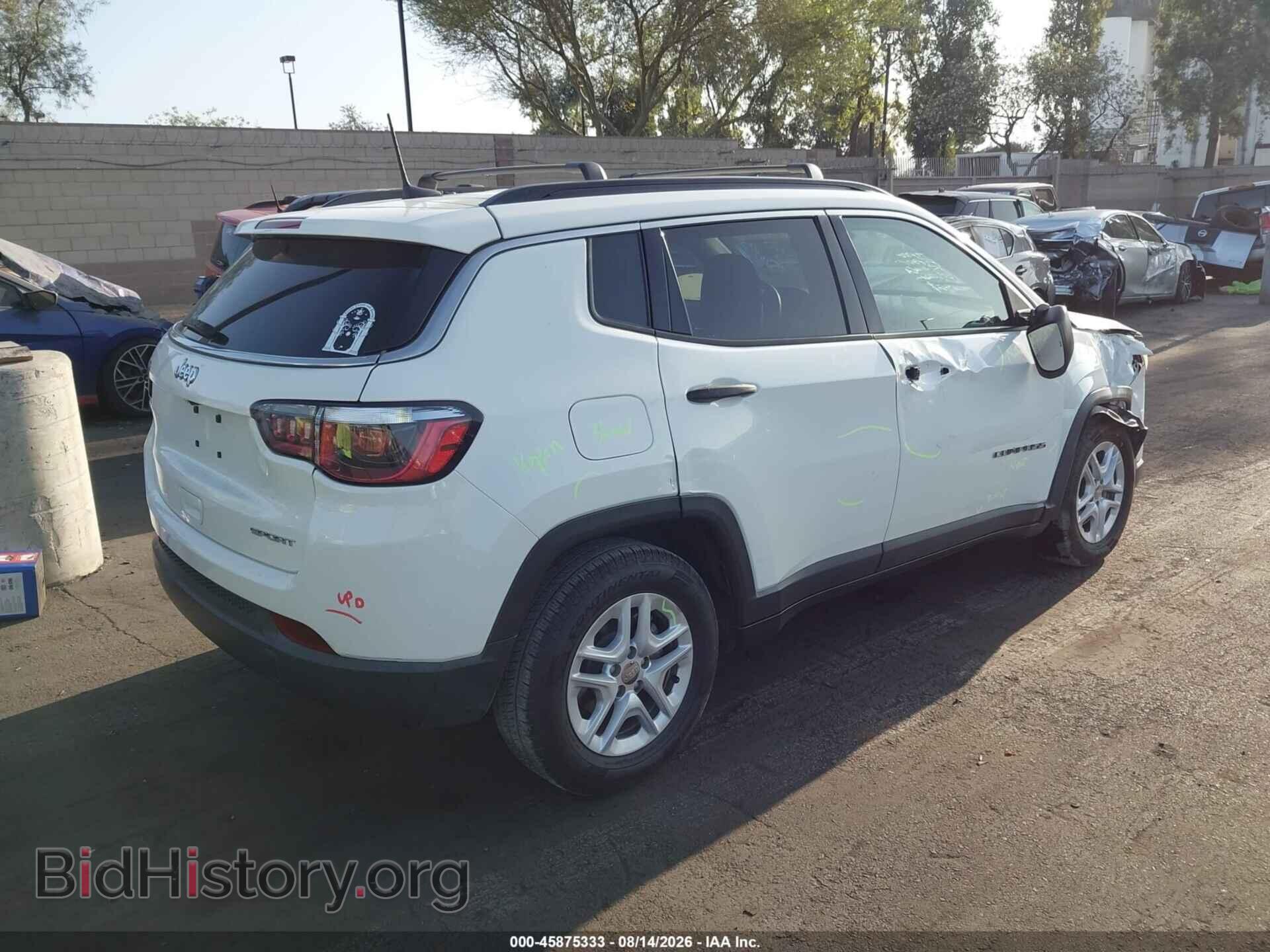 2020 JEEP COMPASS - VIN: 3C4NJCABXLT169390 - Фото 4