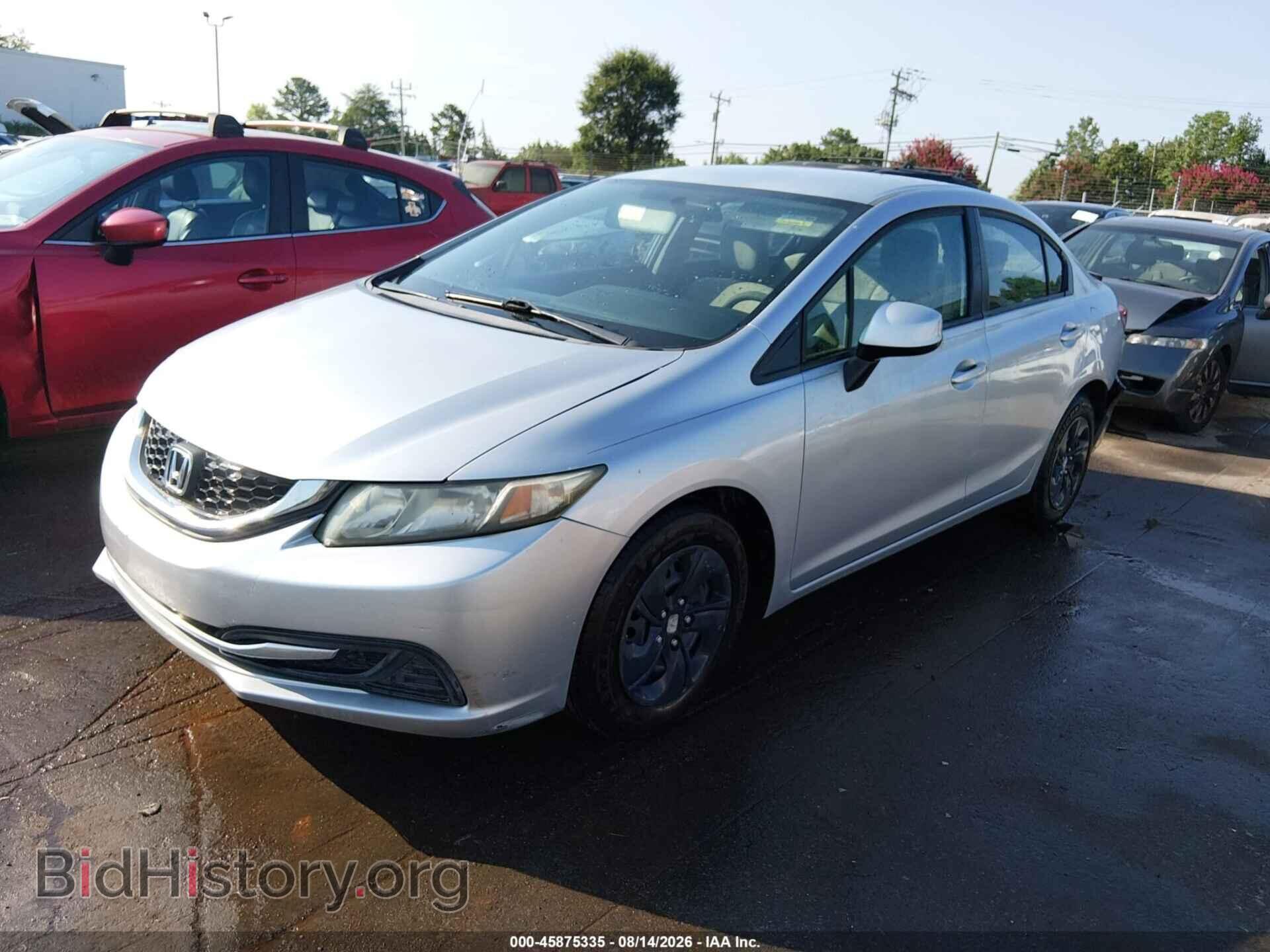 2013 HONDA CIVIC - VIN: 2HGFB2F59DH548049 - Фото 2