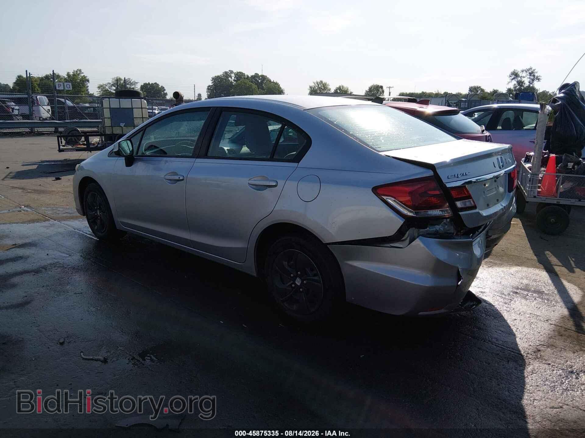 2013 HONDA CIVIC - VIN: 2HGFB2F59DH548049 - Фото 3