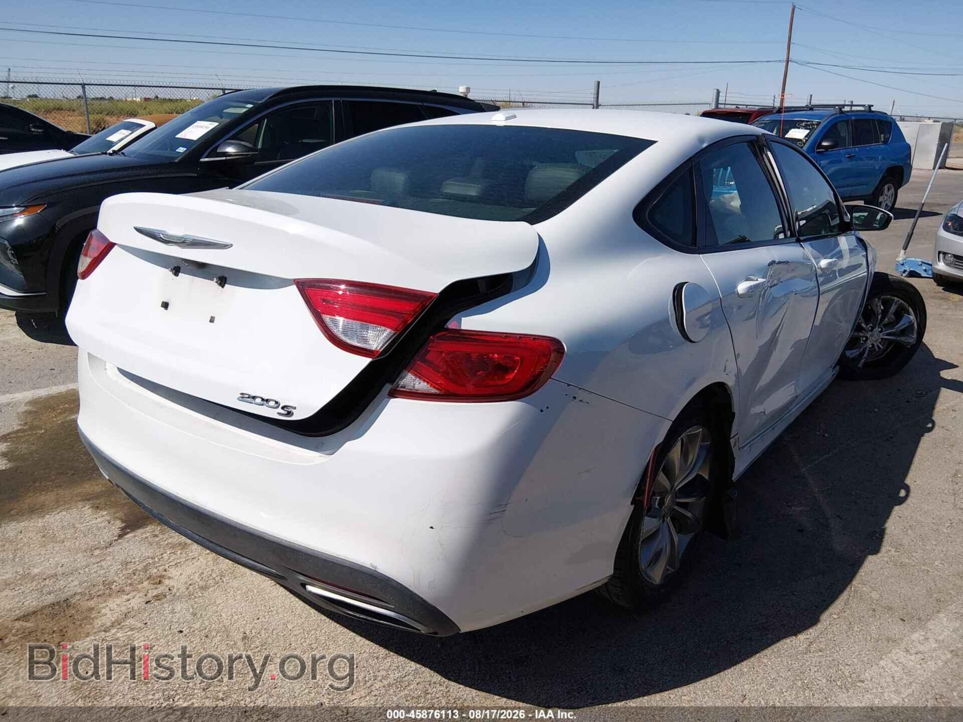 2015 CHRYSLER 200 - VIN: 1C3CCCBB5FN634439 - Photo 4
