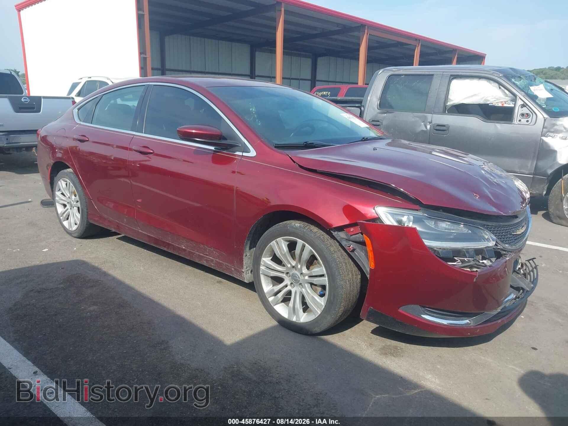 Фотография 1C3CCCABXFN553101 - CHRYSLER 200 2015