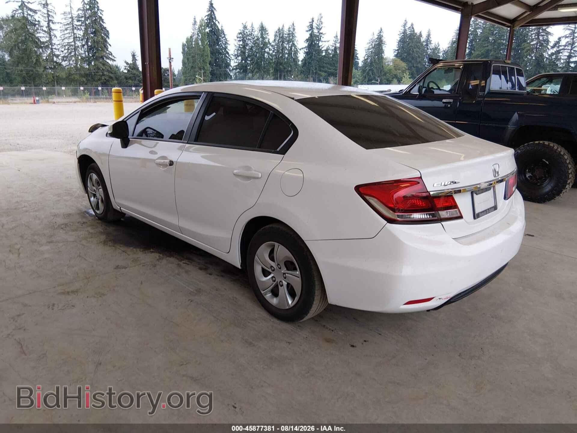 2013 HONDA CIVIC - VIN: 19XFB2F56DE238600 - Фото 3