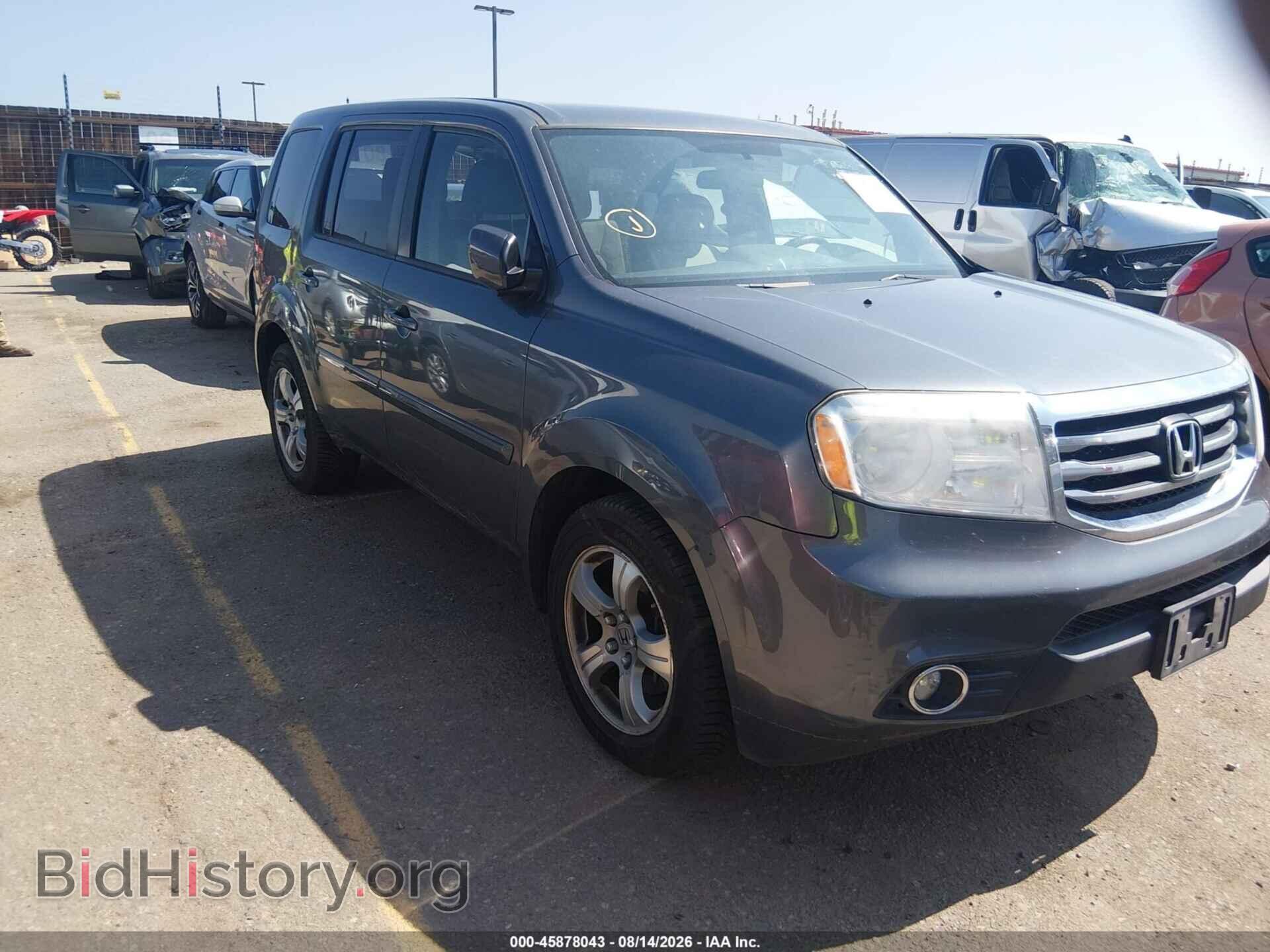 Photo 5FNYF4H40DB044443 - HONDA PILOT 2013