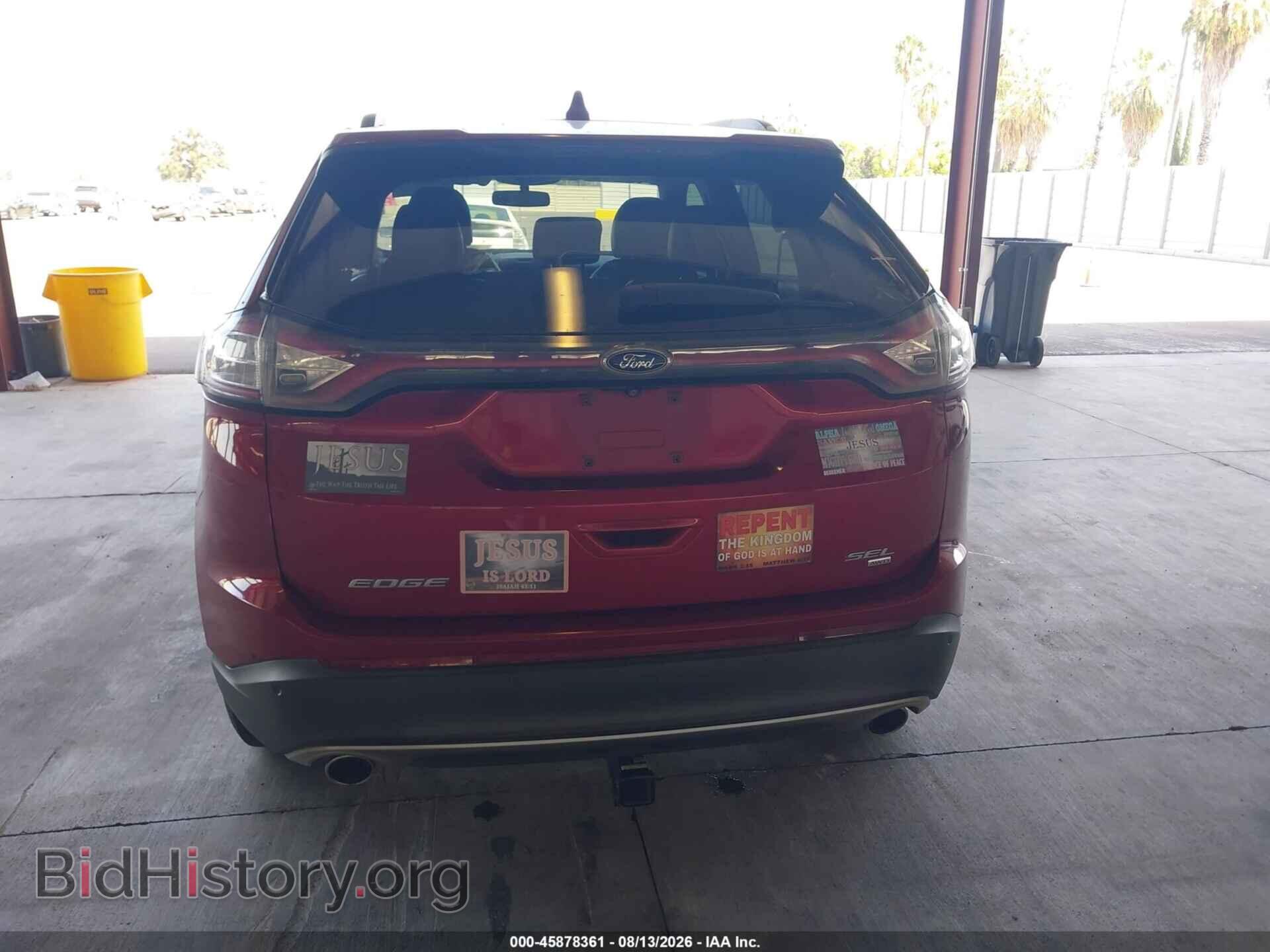 2015 FORD EDGE - VIN: 2FMTK4J81FBB23389 - Фото 16
