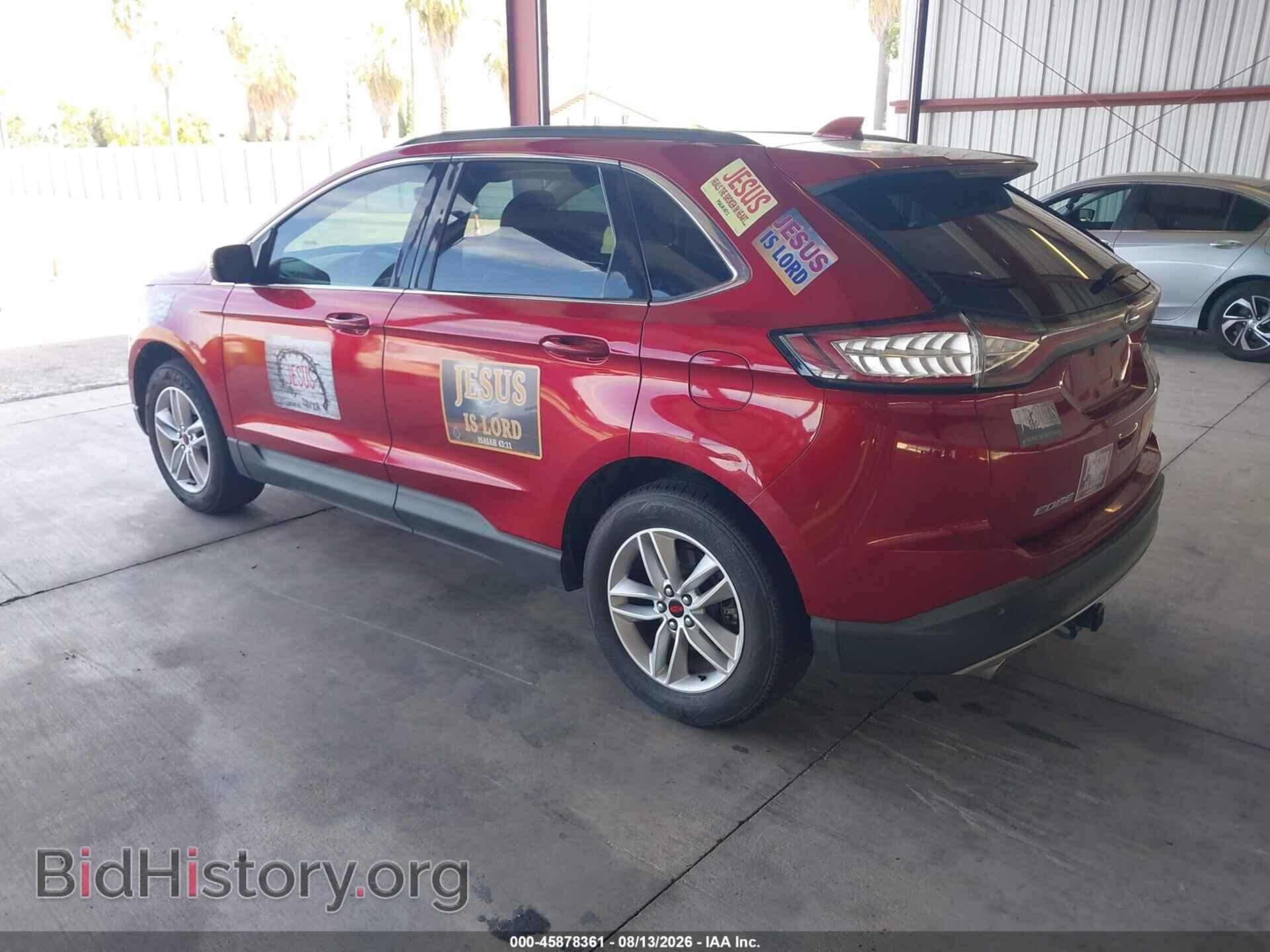 2015 FORD EDGE - VIN: 2FMTK4J81FBB23389 - Фото 3