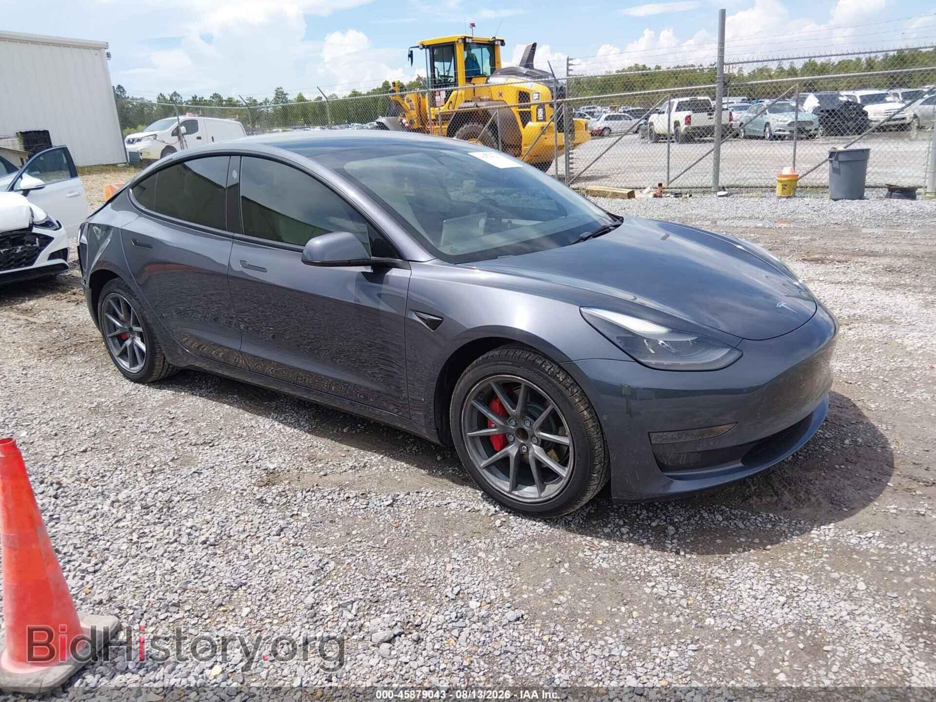 Фотография 5YJ3E1EA5NF342090 - TESLA MODEL 3 2022