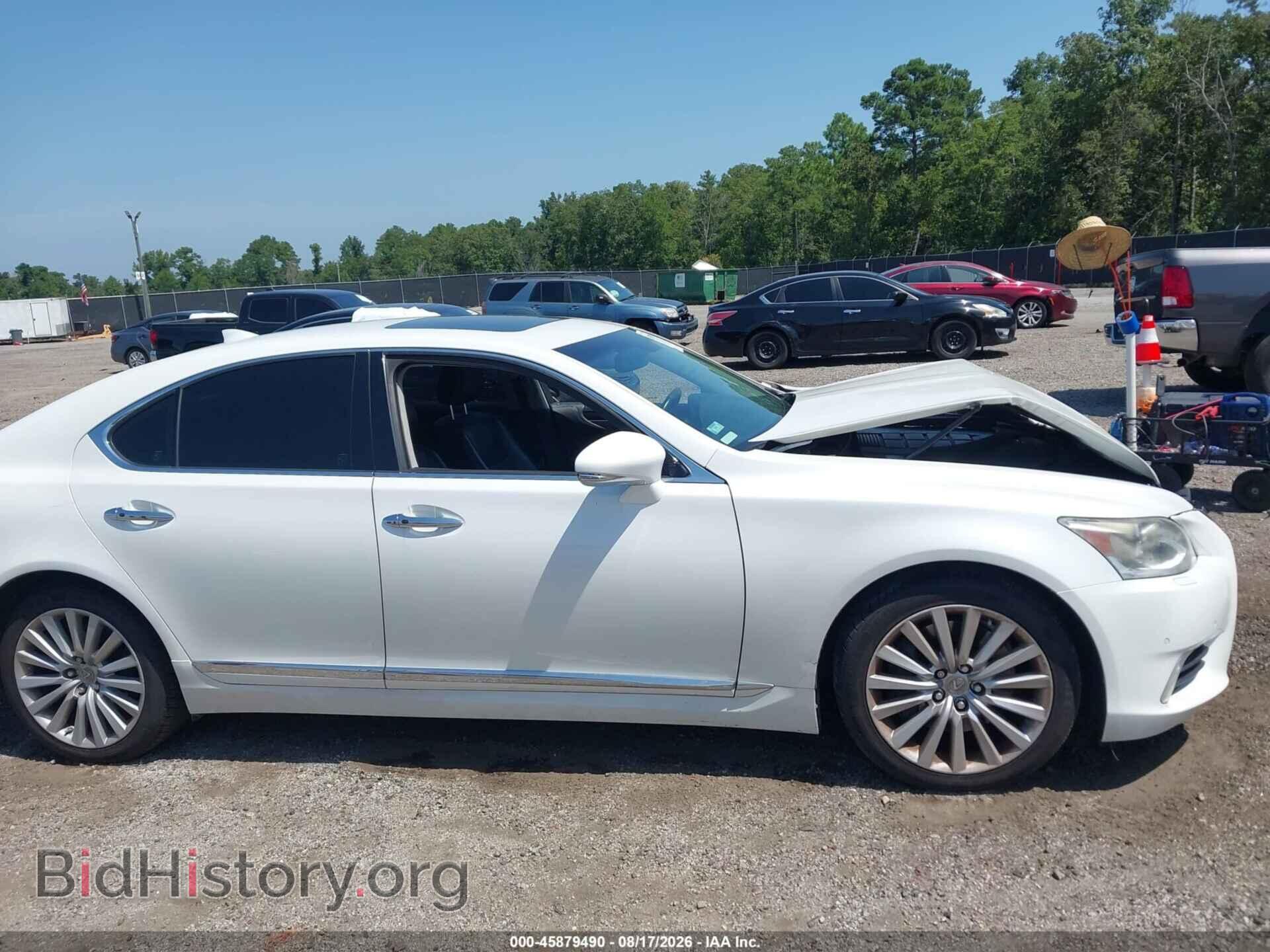 2014 LEXUS LS 460 - VIN: JTHCL5EF8E5020083 - Фото 13