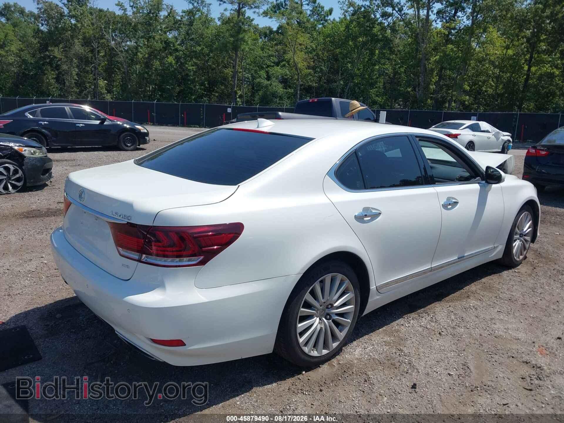 2014 LEXUS LS 460 - VIN: JTHCL5EF8E5020083 - Фото 4