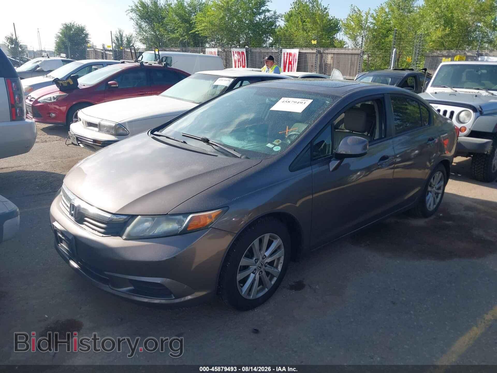 2012 HONDA CIVIC - VIN: 2HGFB2F99CH518423 - Photo 2