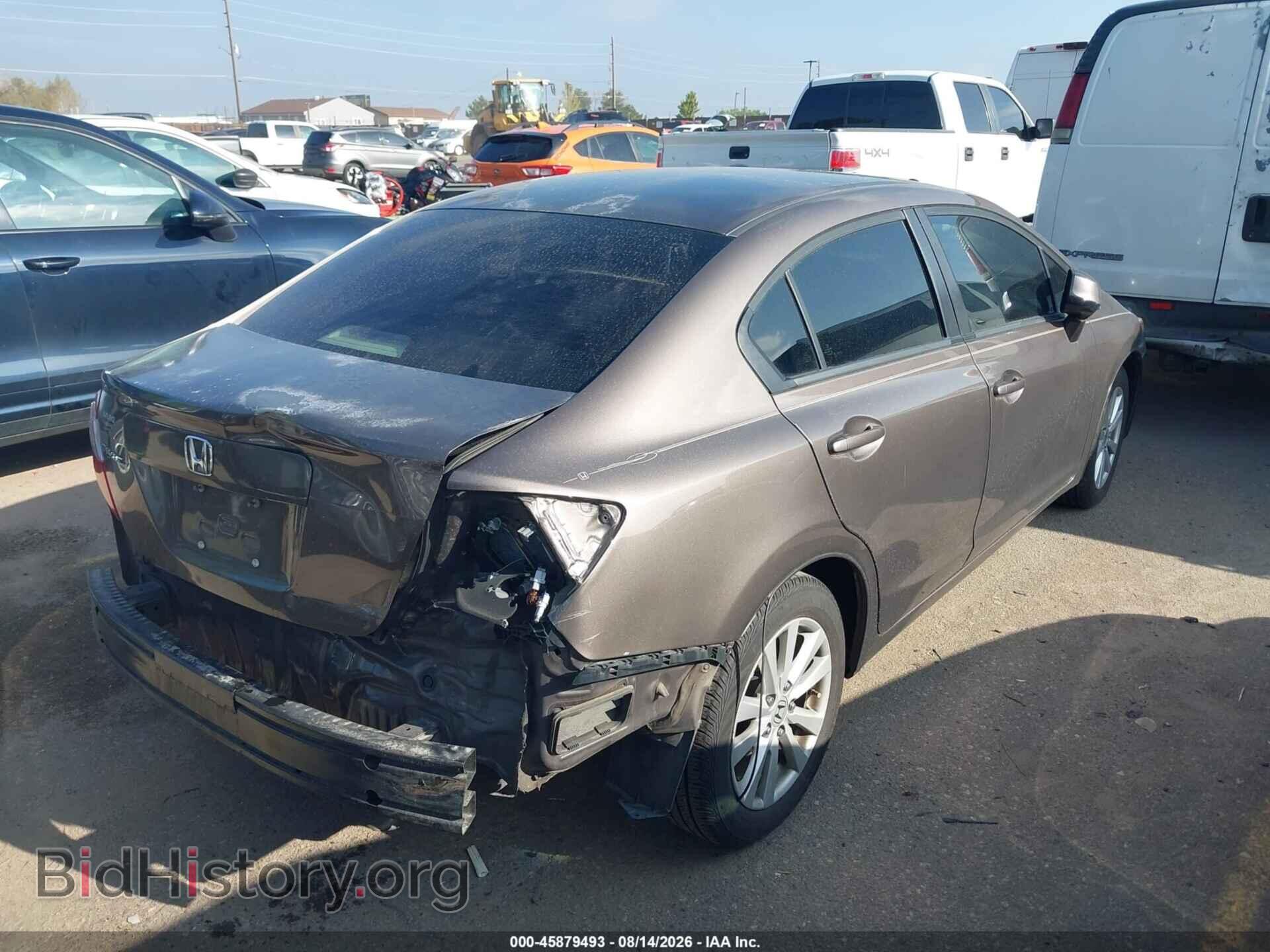 2012 HONDA CIVIC - VIN: 2HGFB2F99CH518423 - Photo 4