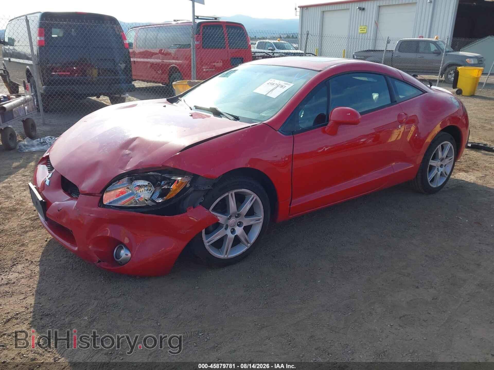 2006 MITSUBISHI ECLIPSE - VIN: 4A3AK34T86E023801 - Фото 2