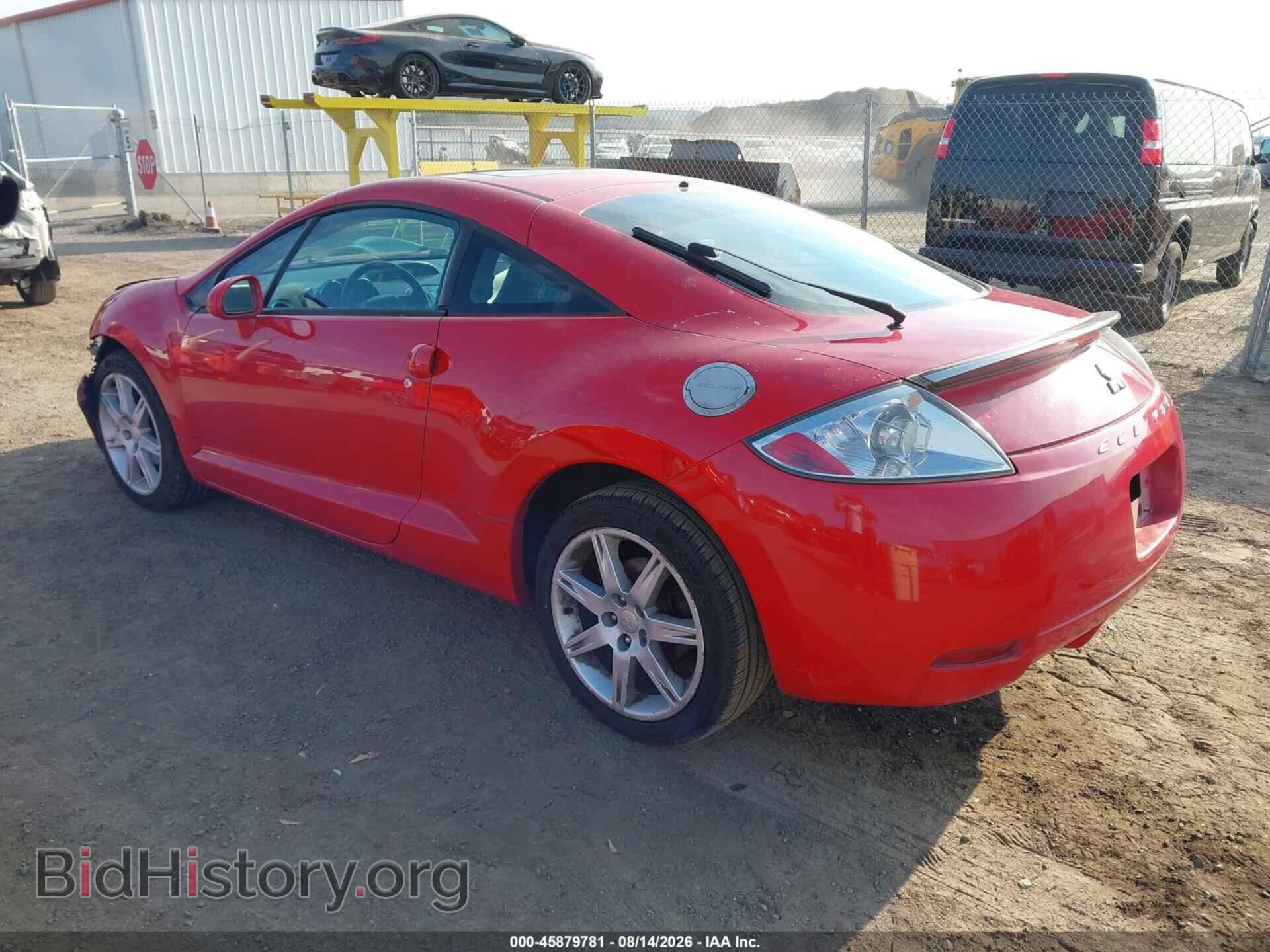 2006 MITSUBISHI ECLIPSE - VIN: 4A3AK34T86E023801 - Фото 3