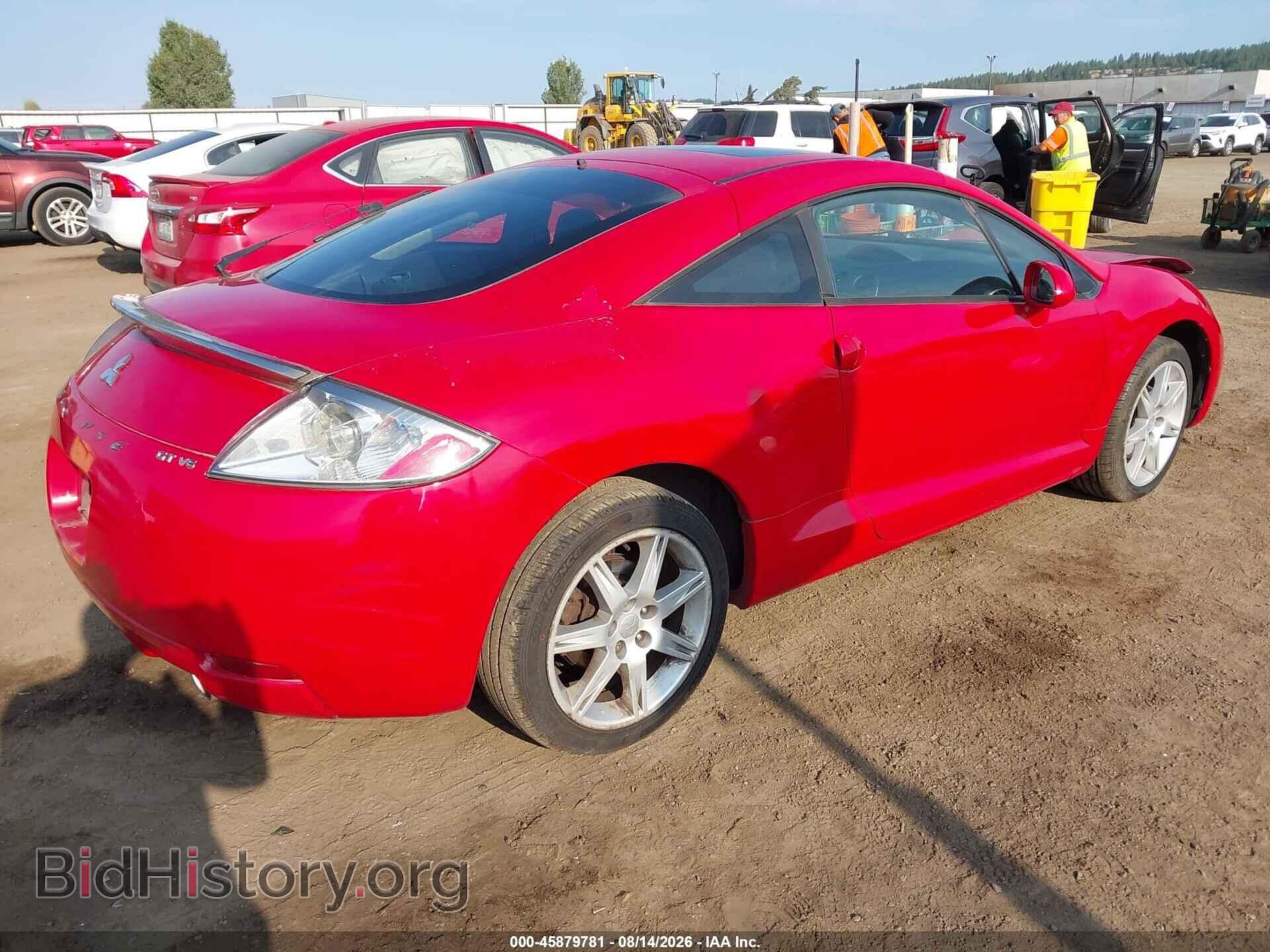2006 MITSUBISHI ECLIPSE - VIN: 4A3AK34T86E023801 - Фото 4